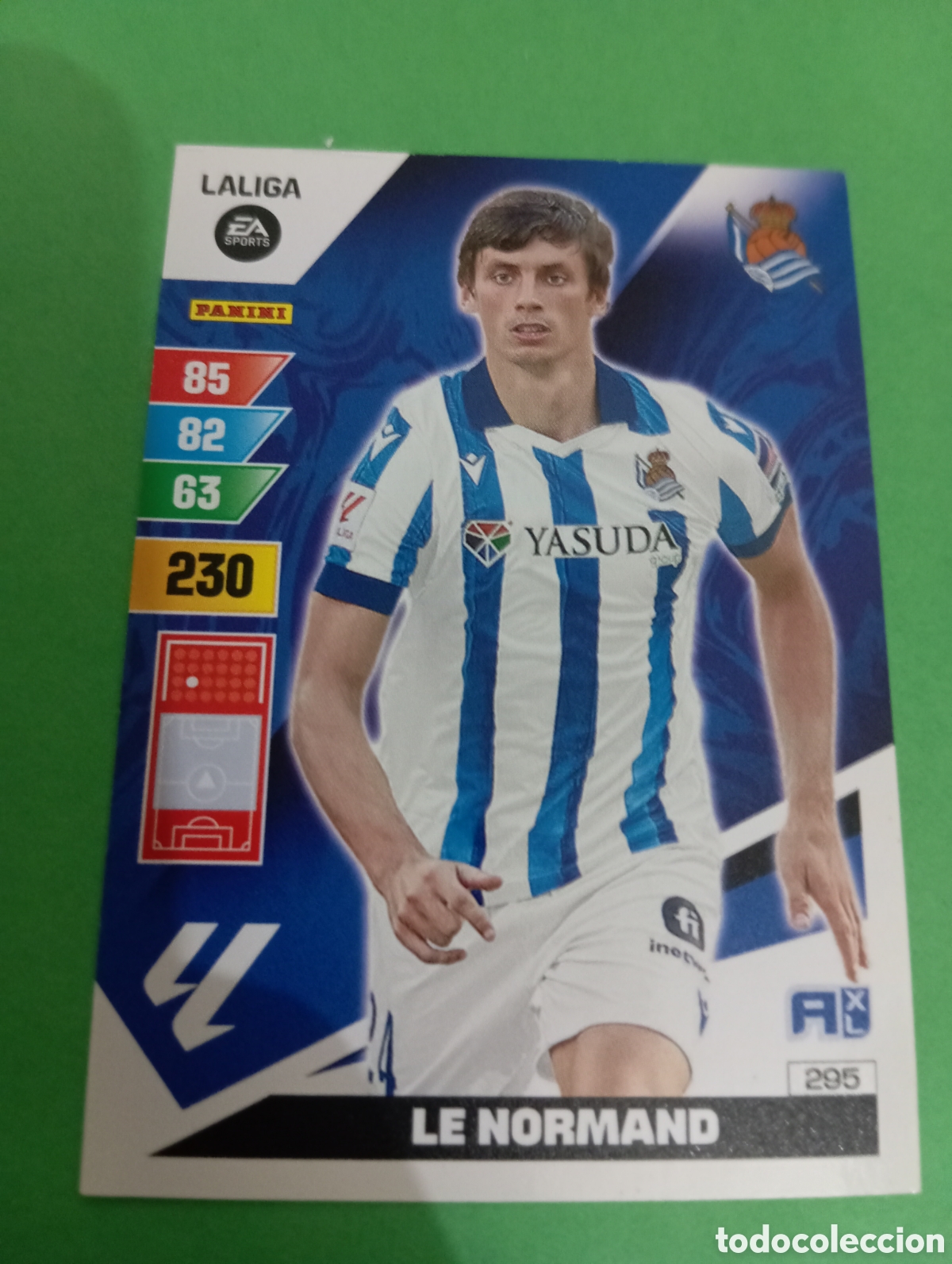 Trading cards: Le Normand Real Sociedad n&deg;295 / PANINI ADRENALYN XL LA LIGA 2023/2024