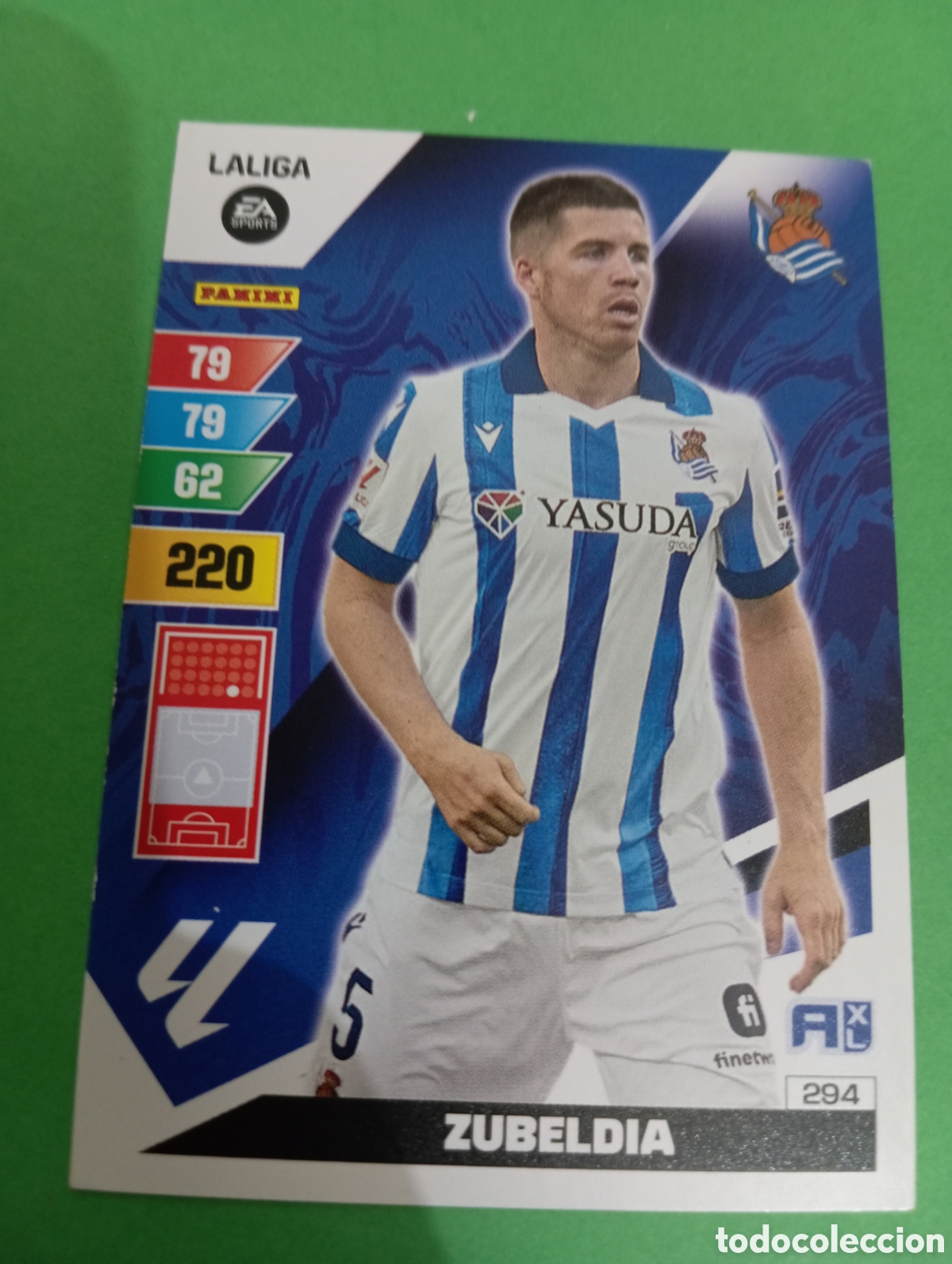 Trading cards: Zubeldia Real Sociedad n&deg;294 / PANINI ADRENALYN XL LA LIGA 2023/2024