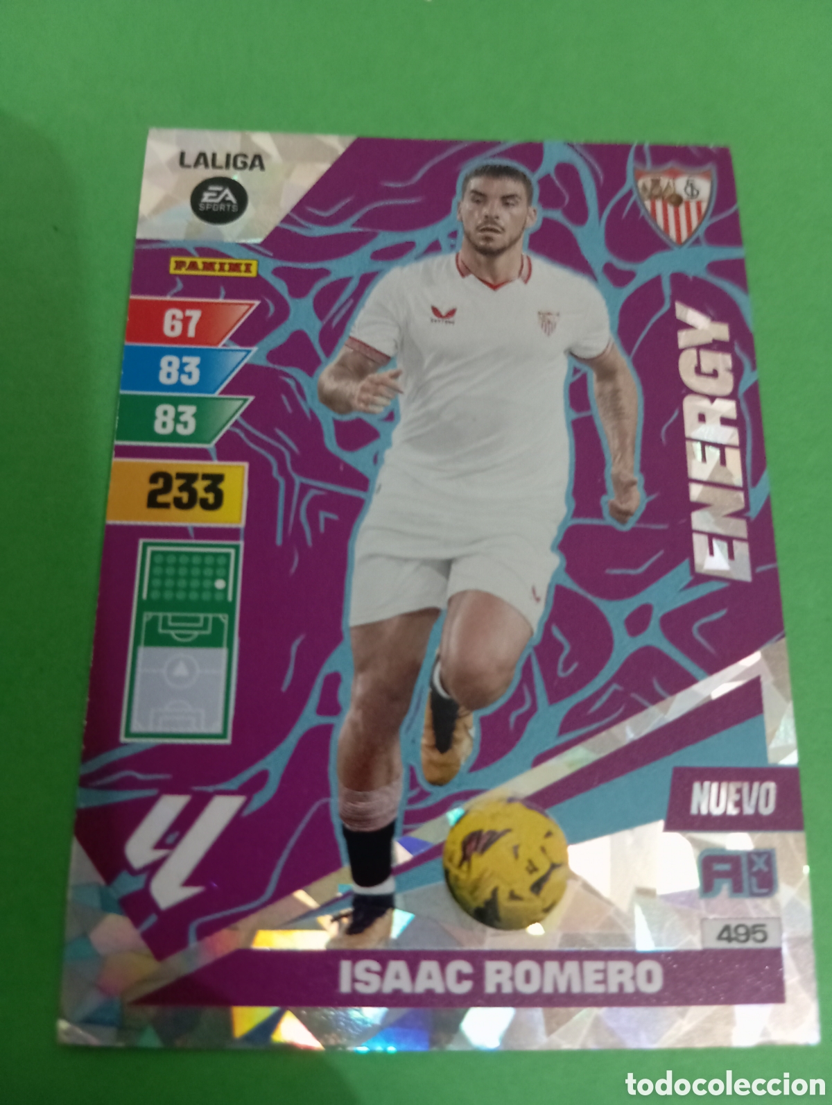 Trading cards: Isaac Romero ENERGY n&deg;495 / PANINI ADRENALYN XL LA LIGA 2023/2024