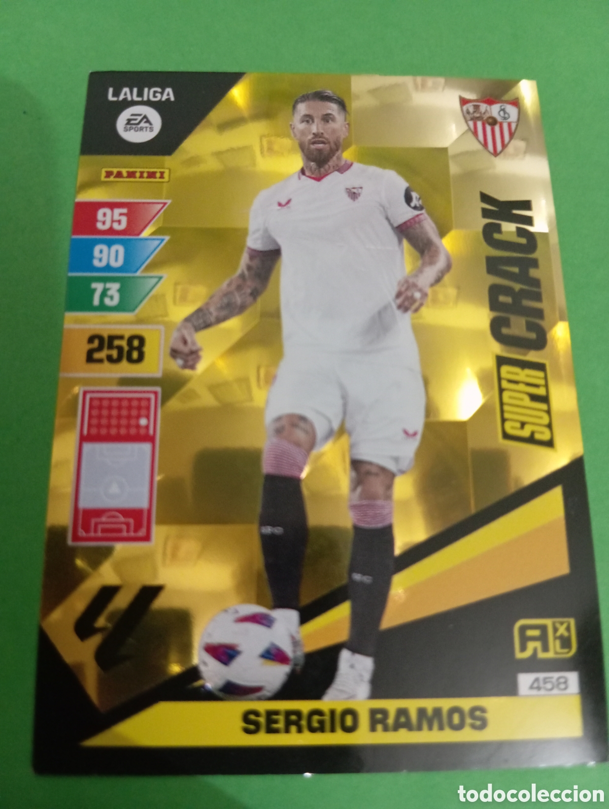 Trading cards: Sergio Ramos Sevilla SUPER CRACK n&deg;458 / PANINI ADRENALYN XL LA LIGA 2023/2024