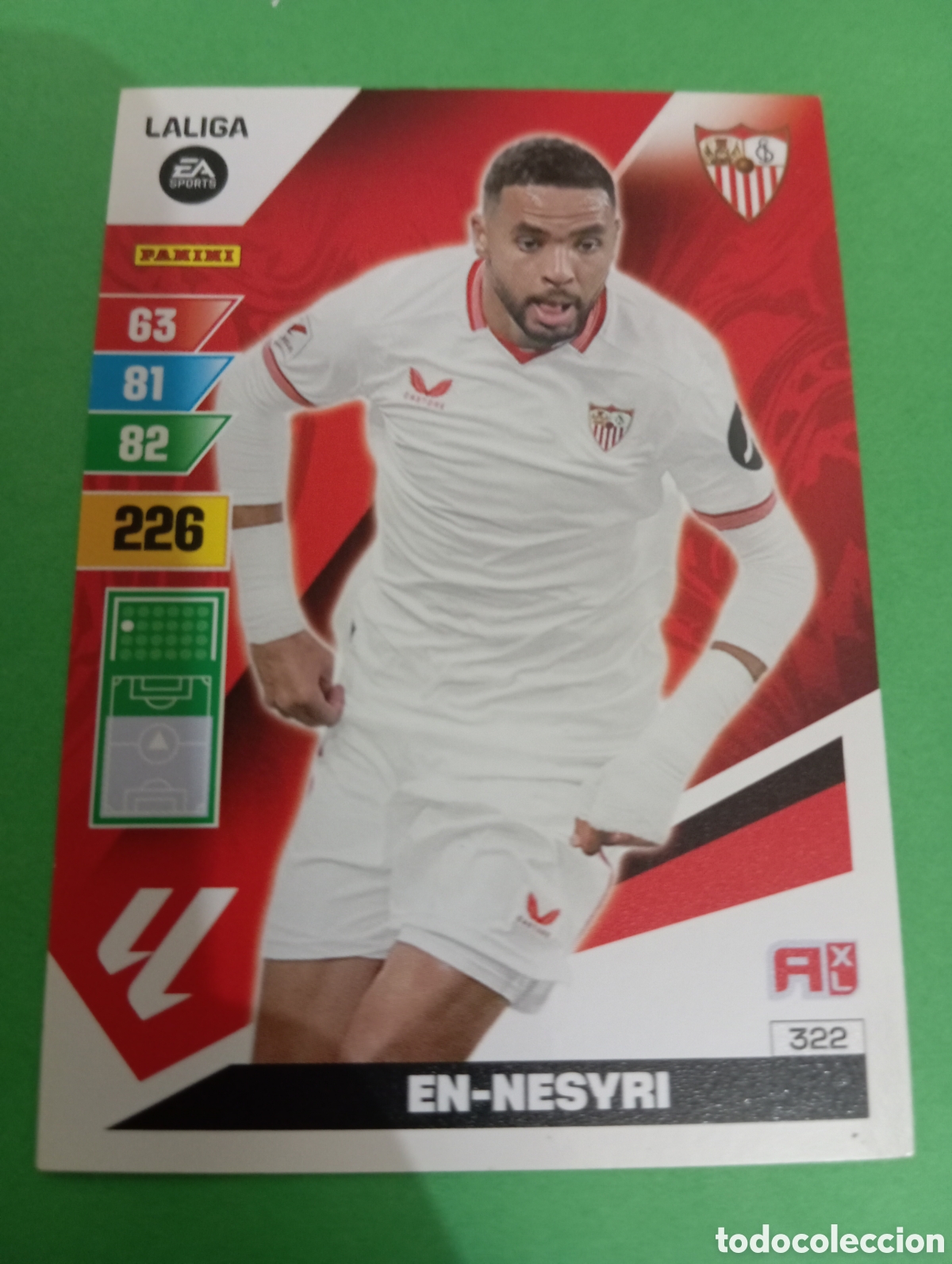 Trading cards: En-Nesyri Sevilla n&deg;322 / PANINI ADRENALYN XL LA LIGA 2023/2024