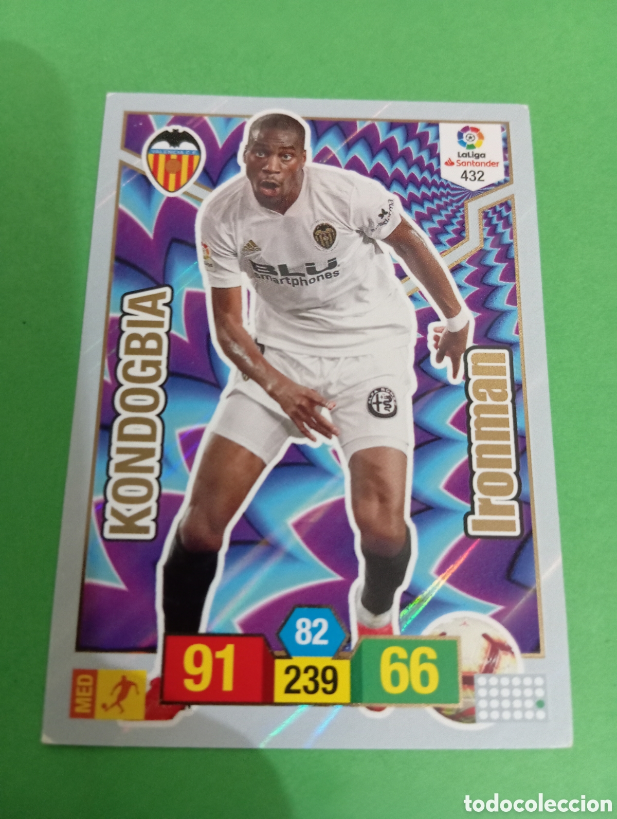 Trading cards: Kondogbia Valencia IRONMAN n&deg;432 / PANINI ADRENALYN XL LA LIGA 2018/2019