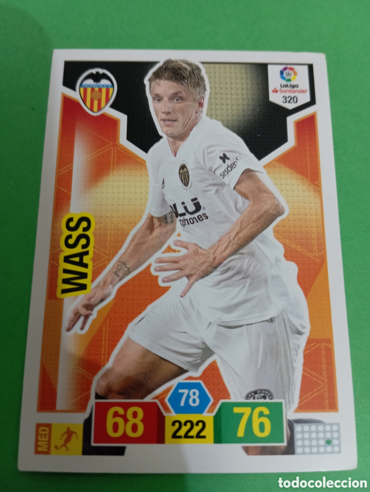 Trading cards: Wass Valencia n&deg;320 / PANINI ADRENALYN XL LA LIGA 2018/2019