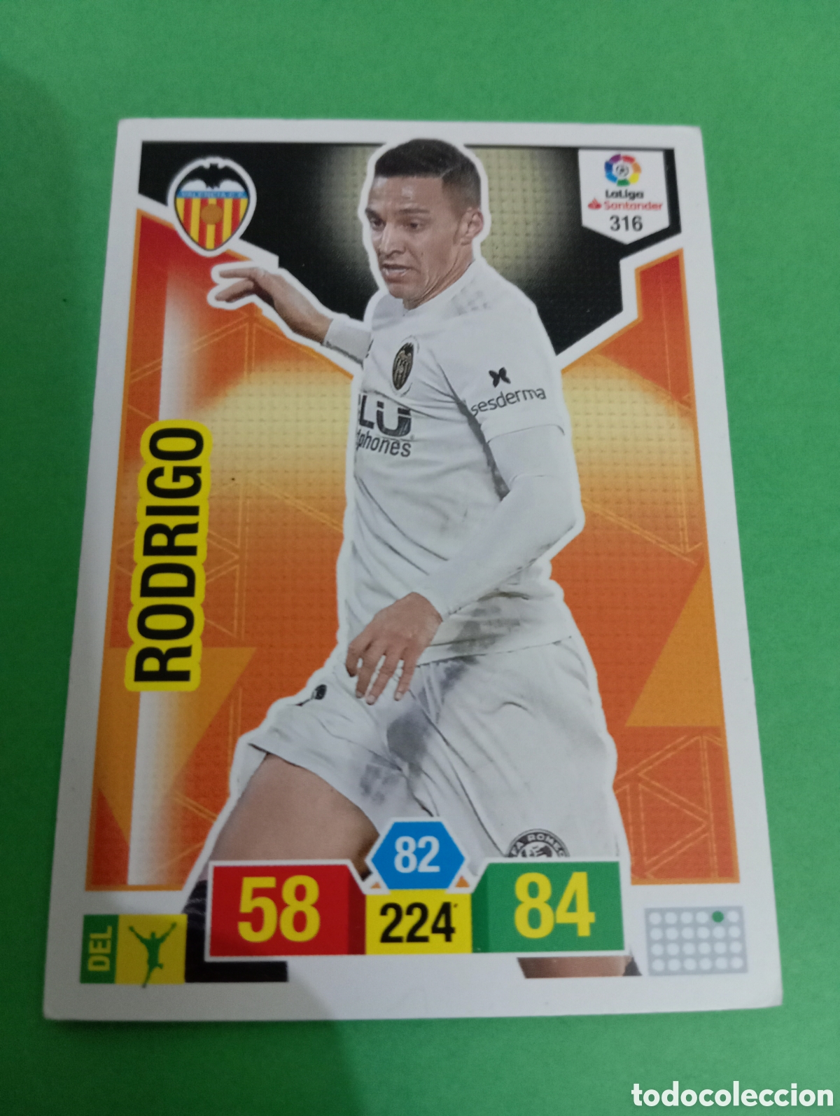Trading cards: Rodrigo Valencia n&deg;316 / PANINI ADRENALYN XL LA LIGA 2018/2019