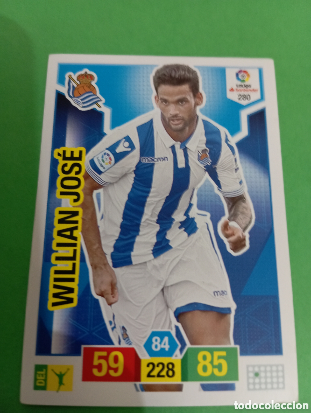 Trading cards: William Jos&eacute; Real Sociedad n&deg;280 / PANINI ADRENALYN XL LA LIGA 2018/2019