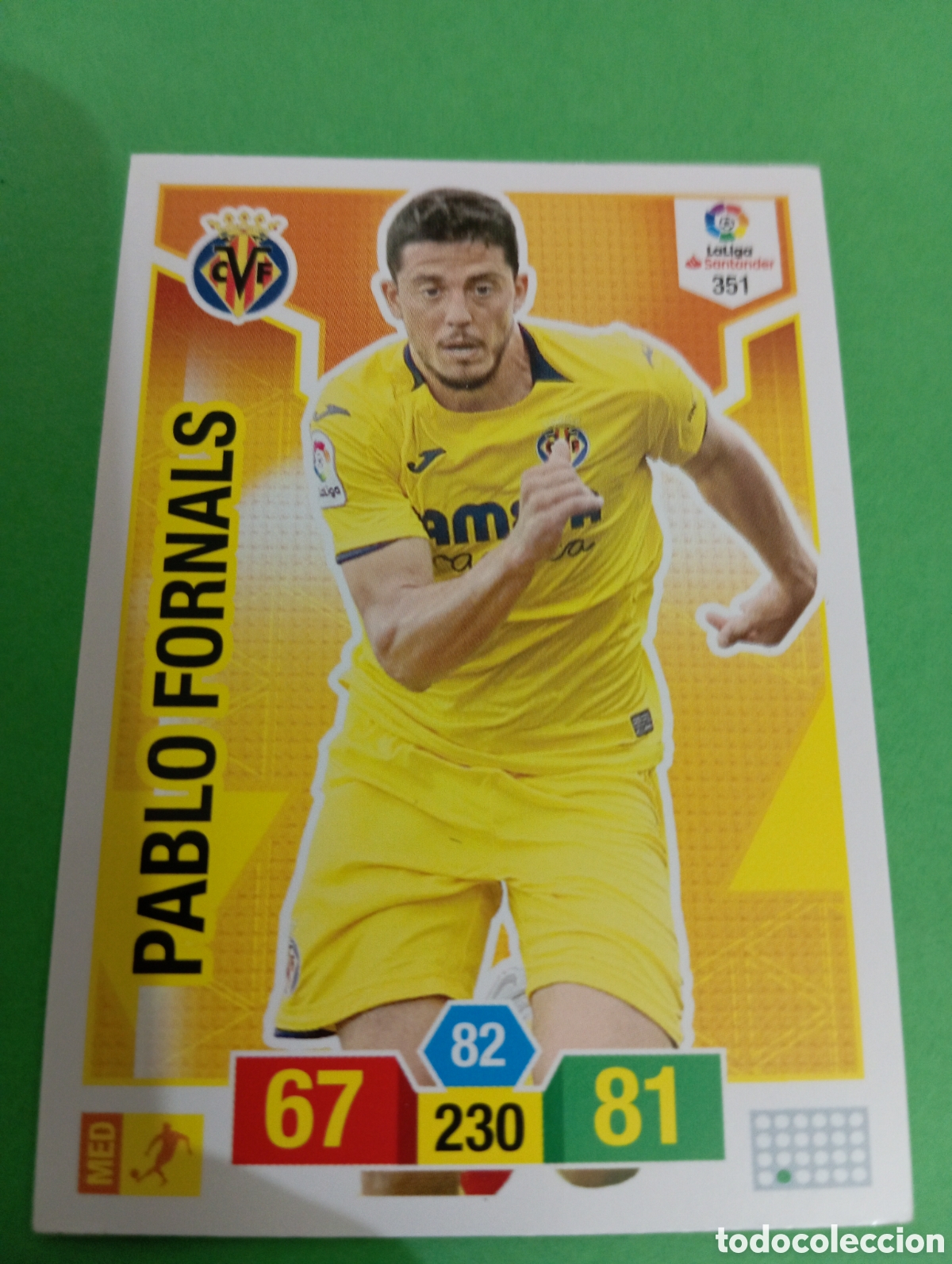 Trading cards: Pablo Fornals Villarreal n&deg;351 / PANINI ADRENALYN XL LA LIGA 2018/2019