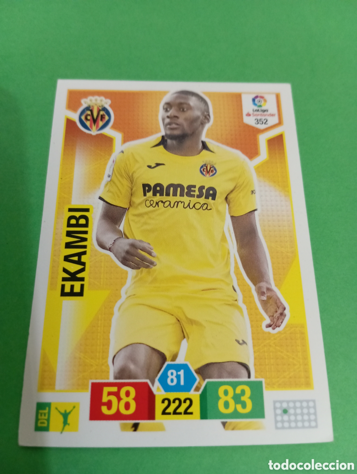 Trading cards: Ekambi Villarreal n&deg;352 / PANINI ADRENALYN XL LA LIGA 2018/2019