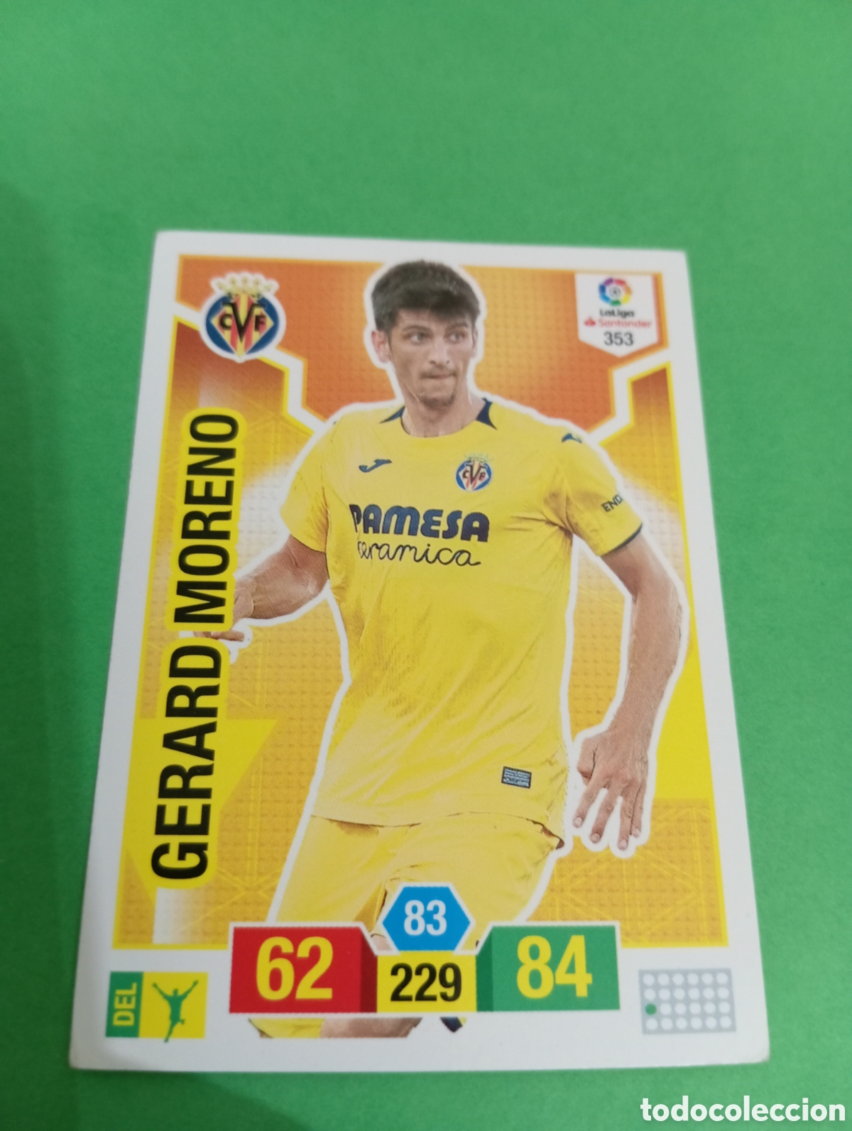 Trading cards: Gerard Moreno Villarreal n&deg;353 / PANINI ADRENALYN XL LA LIGA 2018/2019