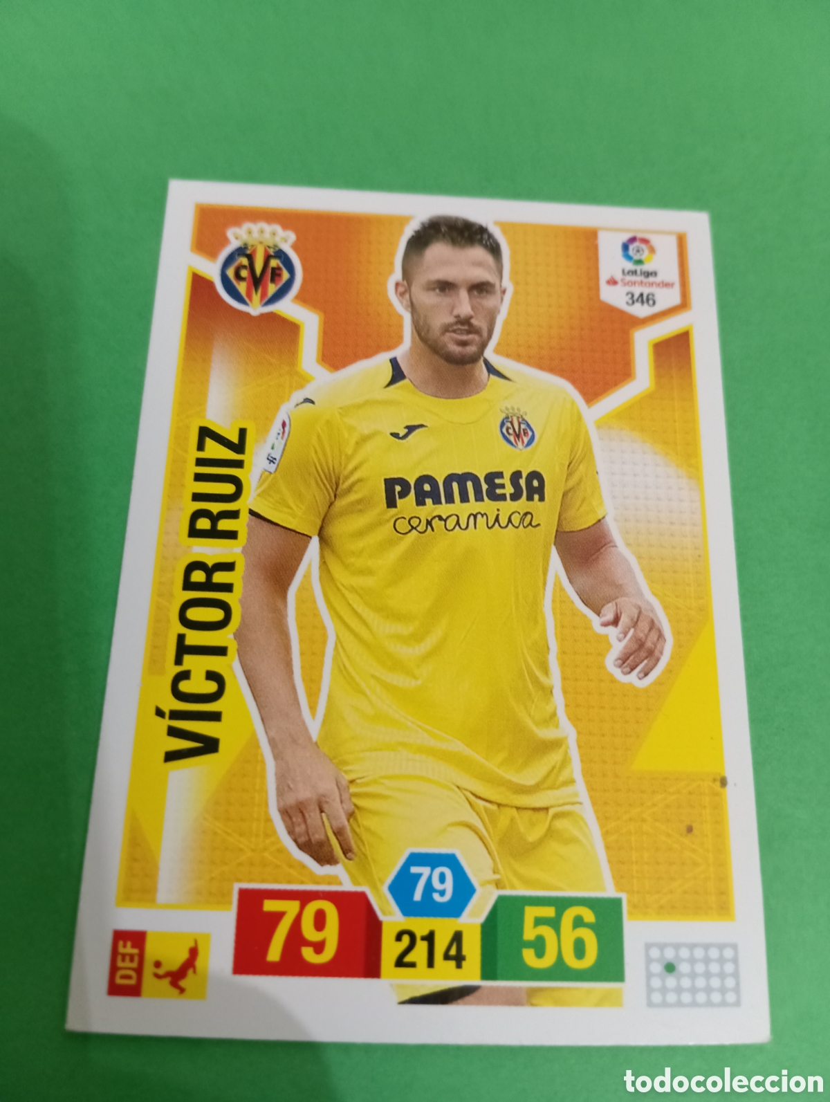Trading cards: V&iacute;ctor Ruiz Villarreal n&deg;346 / PANINI ADRENALYN XL LA LIGA 2018/2019