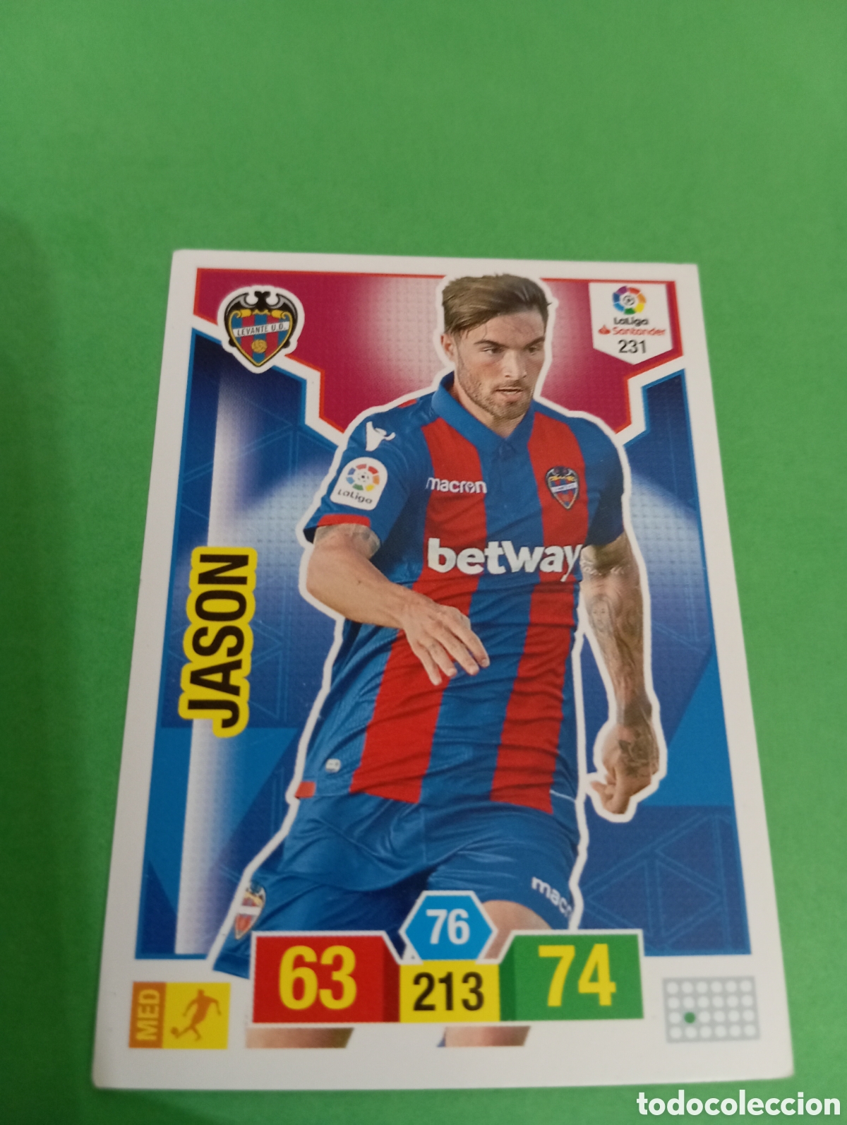 Trading cards: Jason Levante n&deg;231 / PANINI ADRENALYN XL LA LIGA 2018/2019