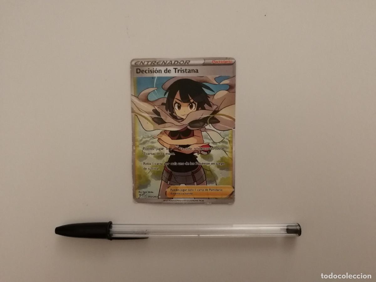 Trading cards: TRADING CARD ORIGNAL - DECISION DE TRISTANA - POKEMON