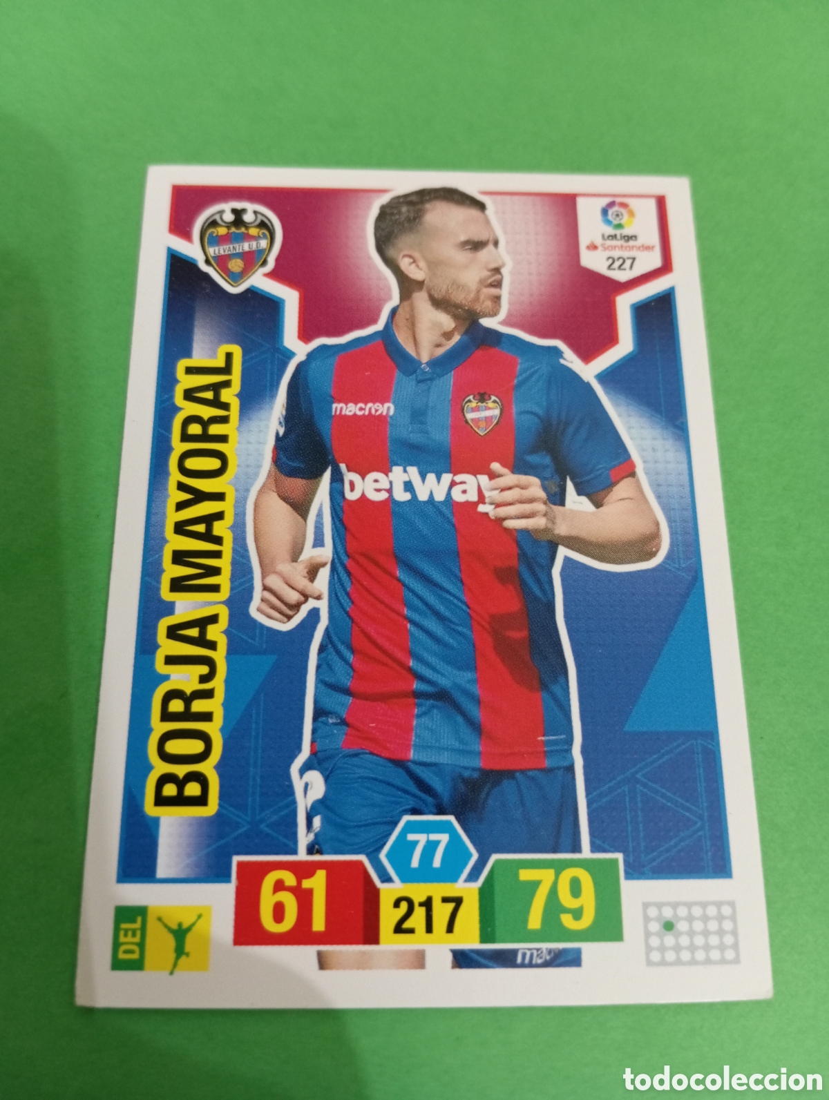 Trading cards: Borja Mayoral Levante n&deg;227 / PANINI ADRENALYN XL LA LIGA 2018/2019