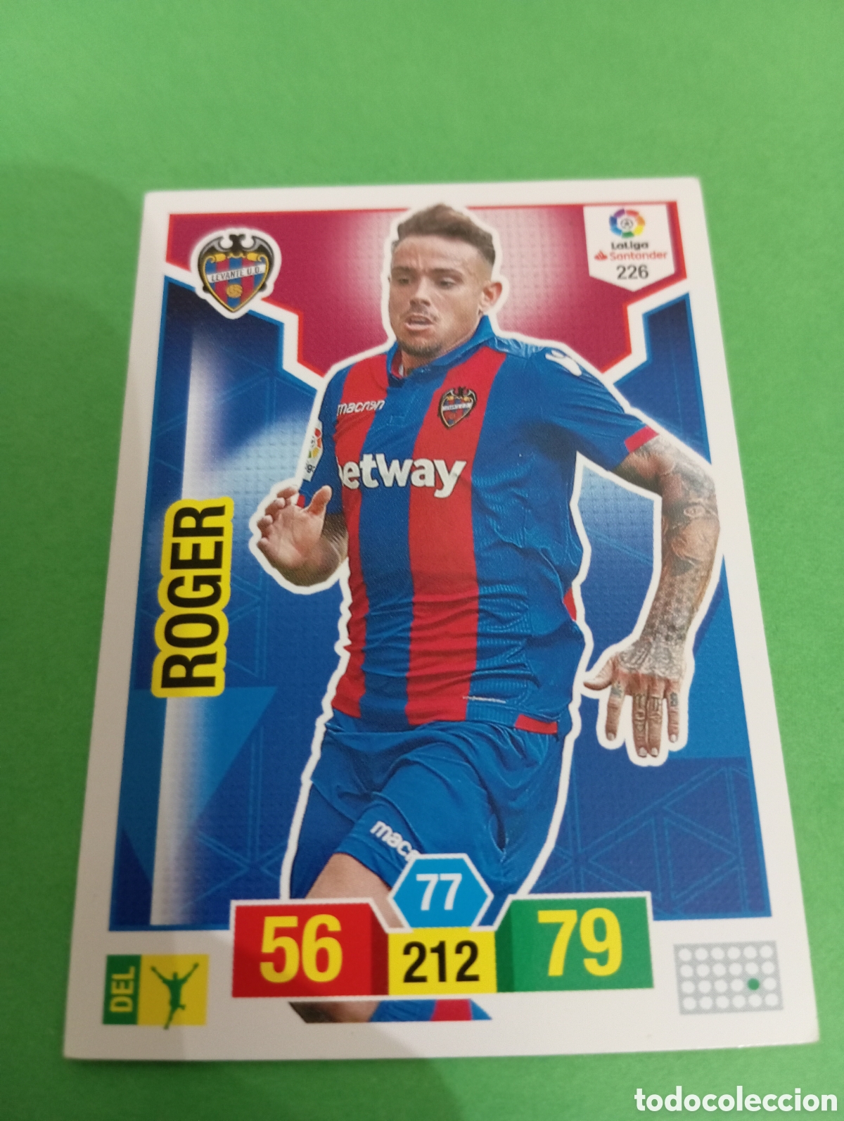 Trading cards: Roger Levante n&deg;226 / PANINI ADRENALYN XL LA LIGA 2018/2019