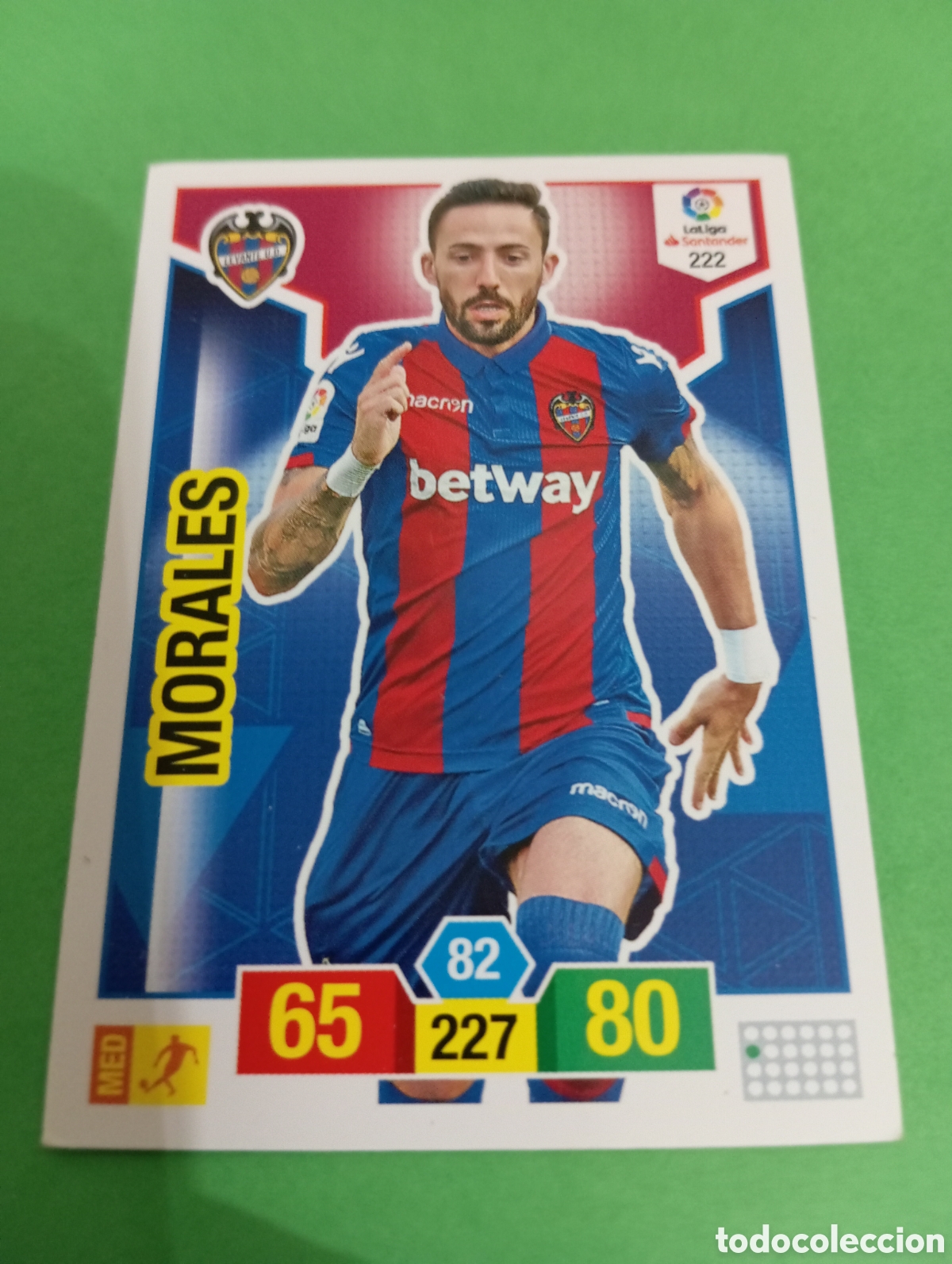 Trading cards: Morales Levante n&deg;222 / PANINI ADRENALYN XL LA LIGA 2018/2019