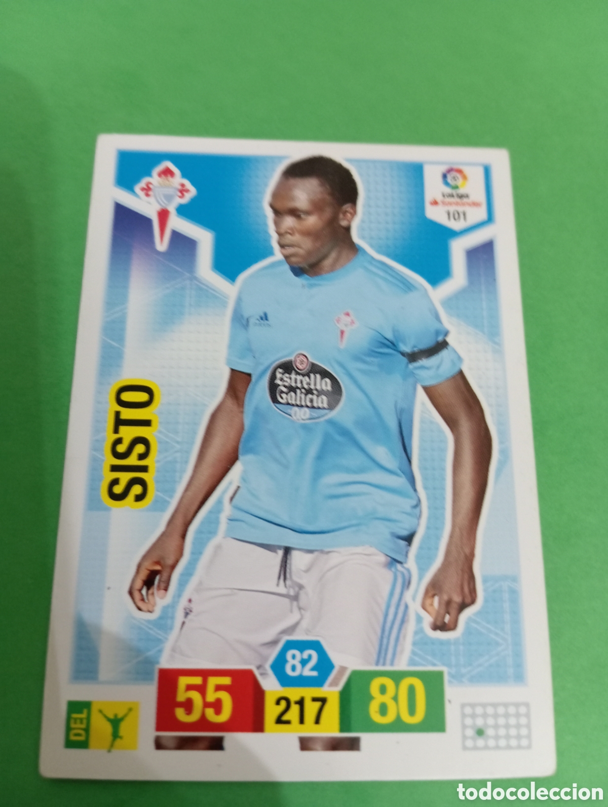 Trading cards: Sisto Celta de Vigo n&deg;101 / PANINI ADRENALYN XL LA LIGA 2018/2019