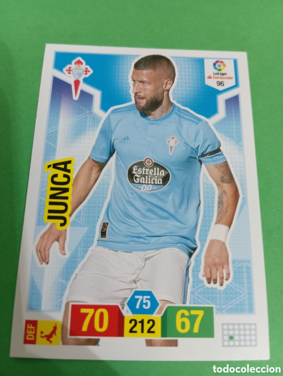 Trading cards: Junc&aacute; Celta de Vigo n&deg;96 / PANINI ADRENALYN XL LA LIGA 2018/2019