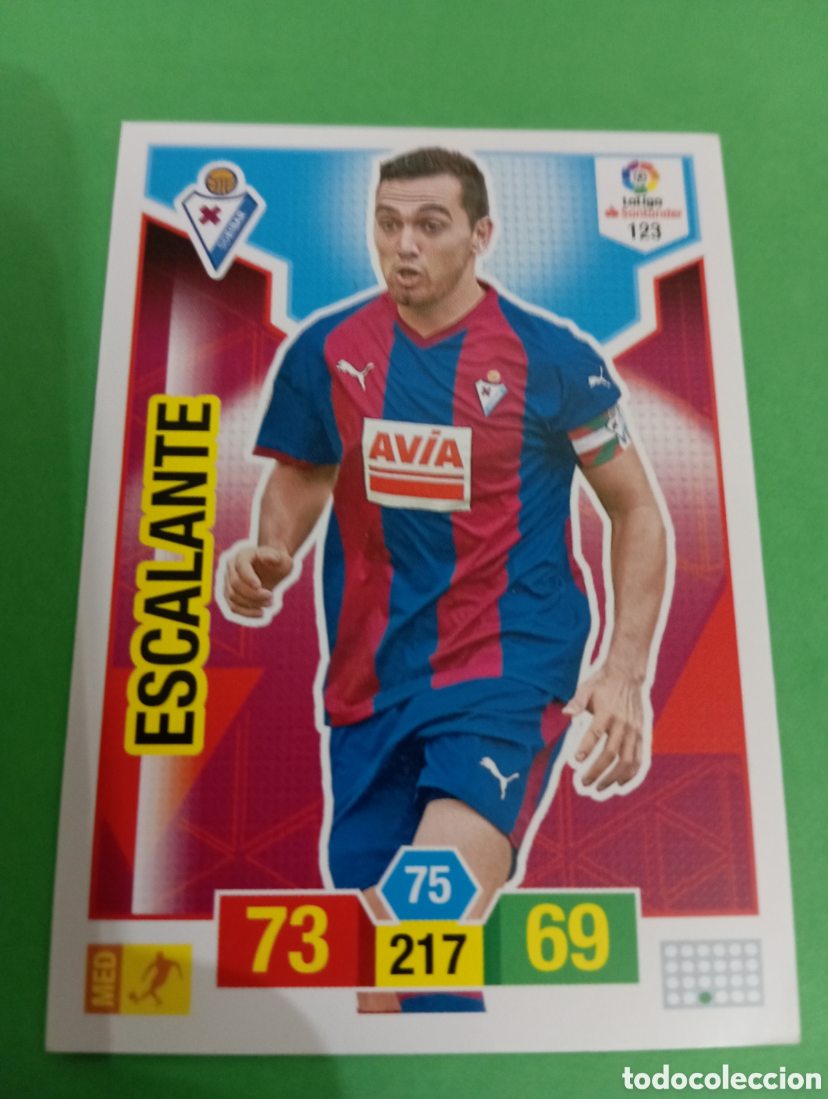 Trading cards: Escalante Eibar n&deg;123 / PANINI ADRENALYN XL LA LIGA 2018/2019