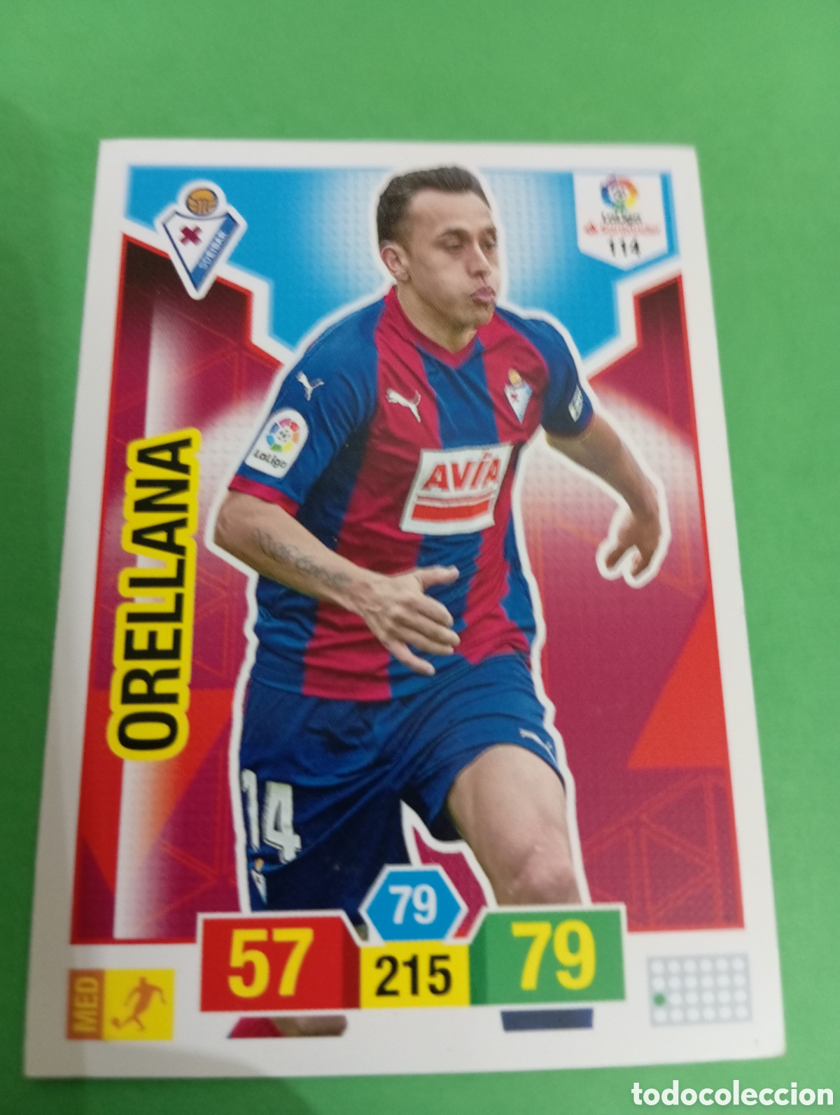 Trading cards: Orellana Eibar n&deg;114 / PANINI ADRENALYN XL LA LIGA 2018/2019