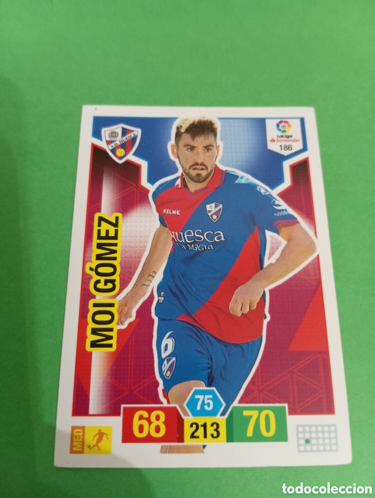 Trading cards: Moi G&oacute;mez Huesca n&deg;186 / PANINI ADRENALYN XL LA LIGA 2018/2019