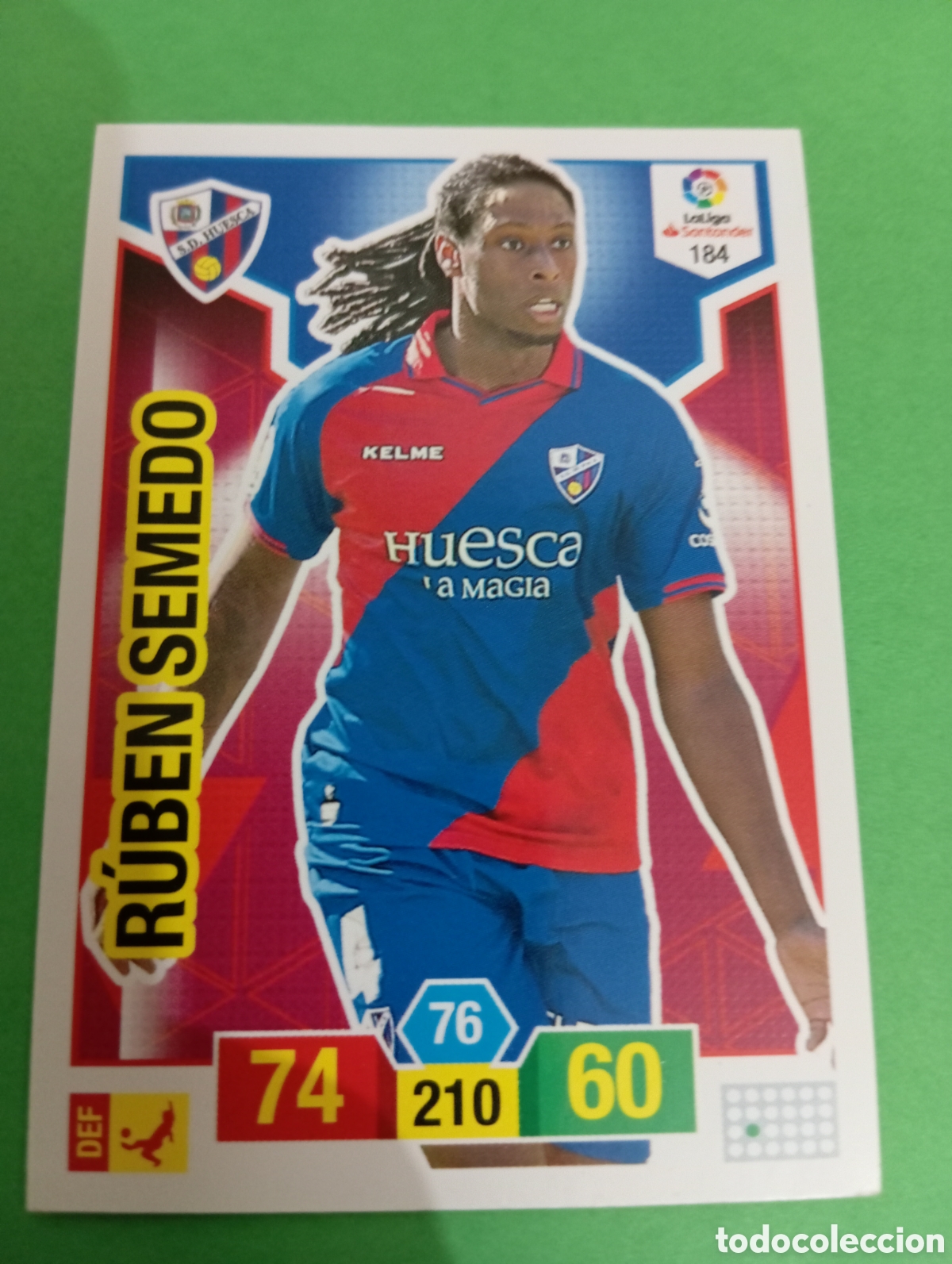 Trading cards: Rub&eacute;n Semedo Huesca n&deg;184 / PANINI ADRENALYN XL LA LIGA 2018/2019