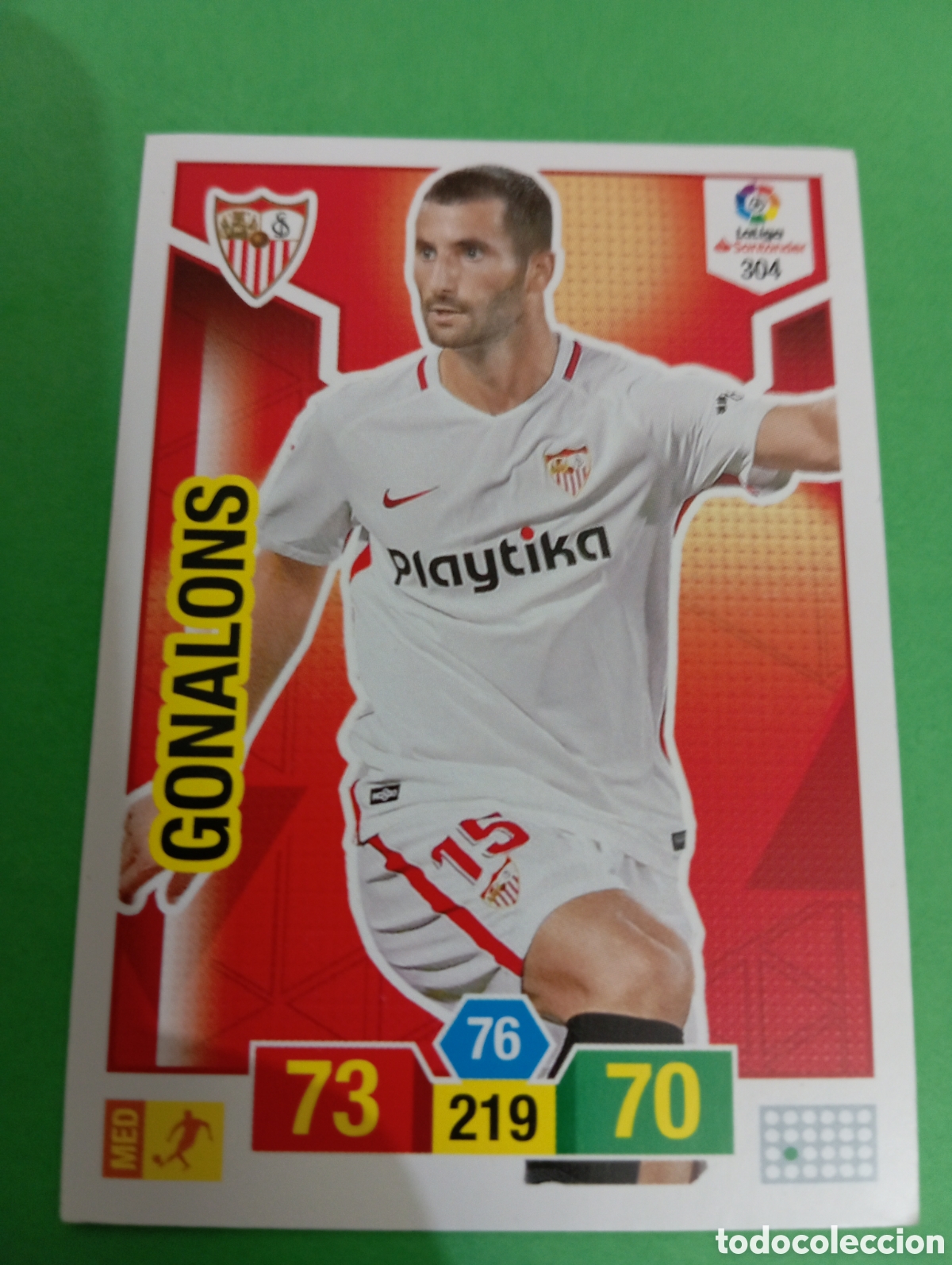 Trading cards: Gonalons Sevilla n&deg;304 / PANINI ADRENALYN XL LA LIGA 2018/2019