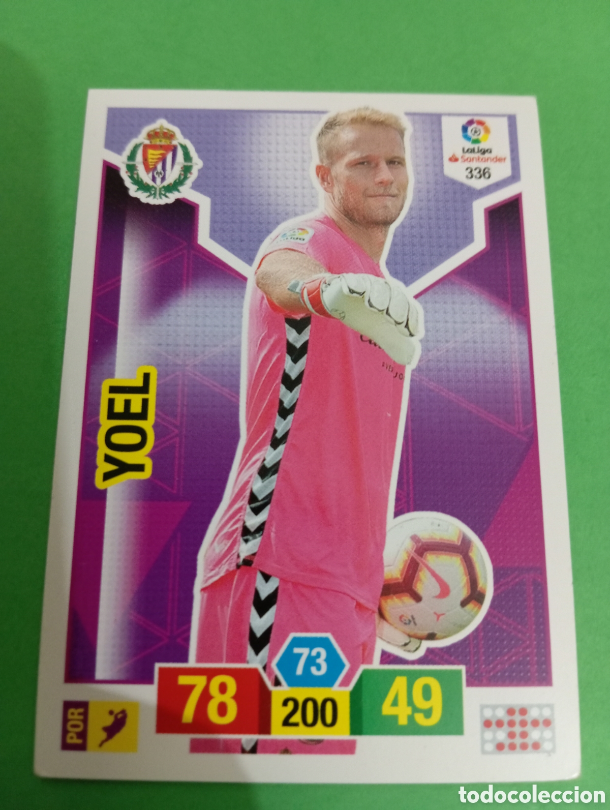 Trading cards: Yoel Valladolid n&deg;336 / PANINI ADRENALYN XL LA LIGA 2018/2019