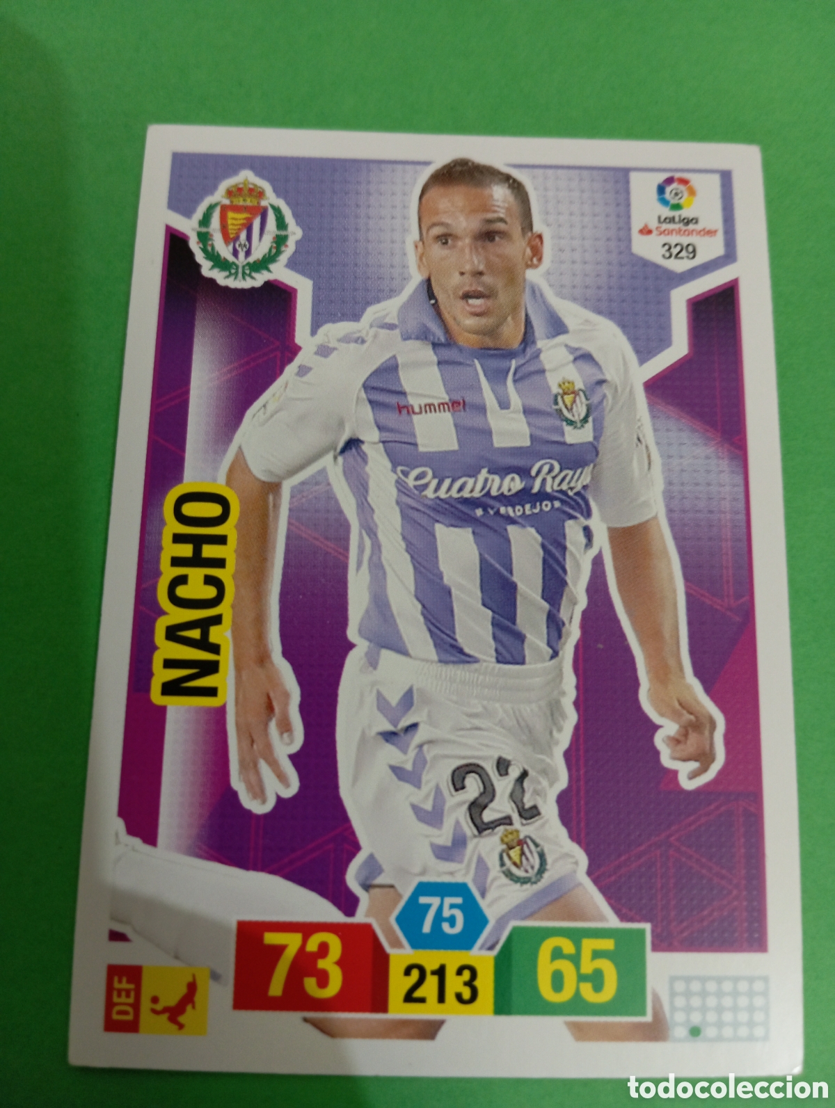 Trading Cards: Nacho Valladolid n&deg;329 / PANINI ADRENALYN XL LA LIGA 2018/2019