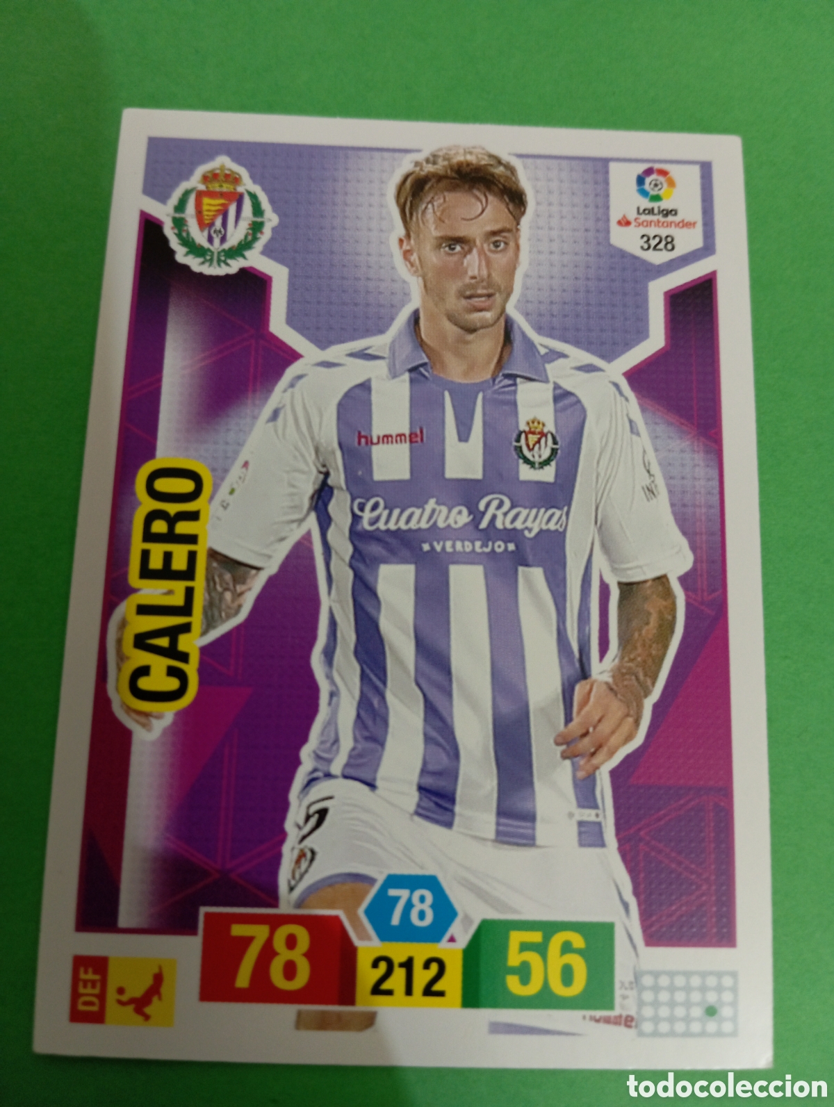 Cartes &agrave; &Eacute;changer: Calero Valladolid n&deg;328 / PANINI ADRENALYN XL LA LIGA 2018/2019