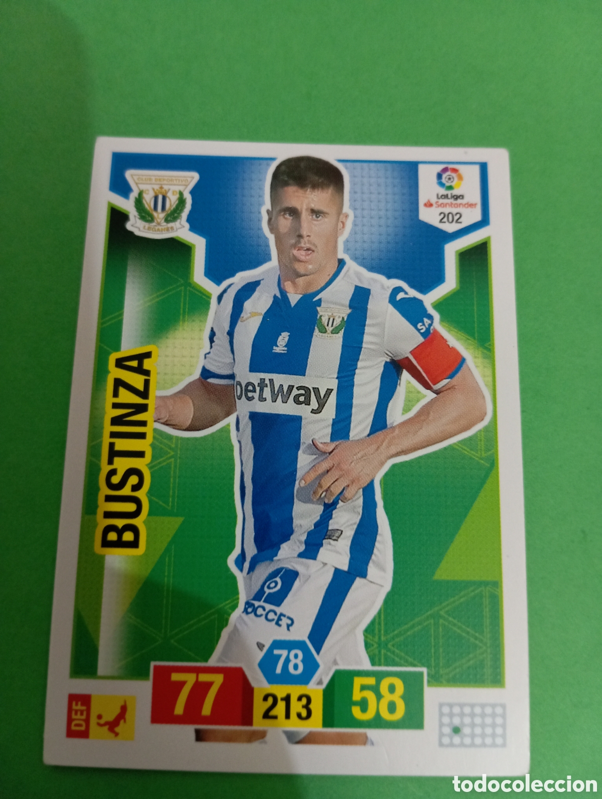 Trading cards: Bustinza Legan&eacute;s n&deg;202 / PANINI ADRENALYN XL LA LIGA 2018/2019