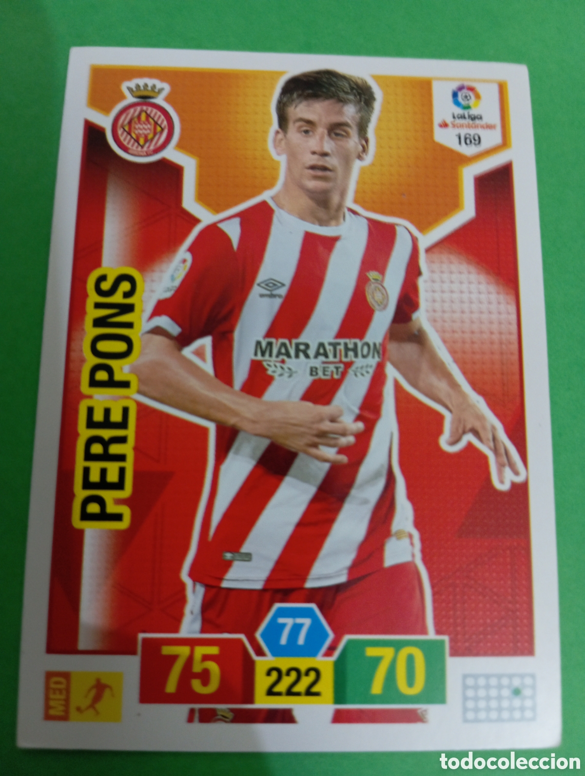 Trading cards: Pere Pons Girona n&deg;169 / PANINI ADRENALYN XL LA LIGA 2018/2019