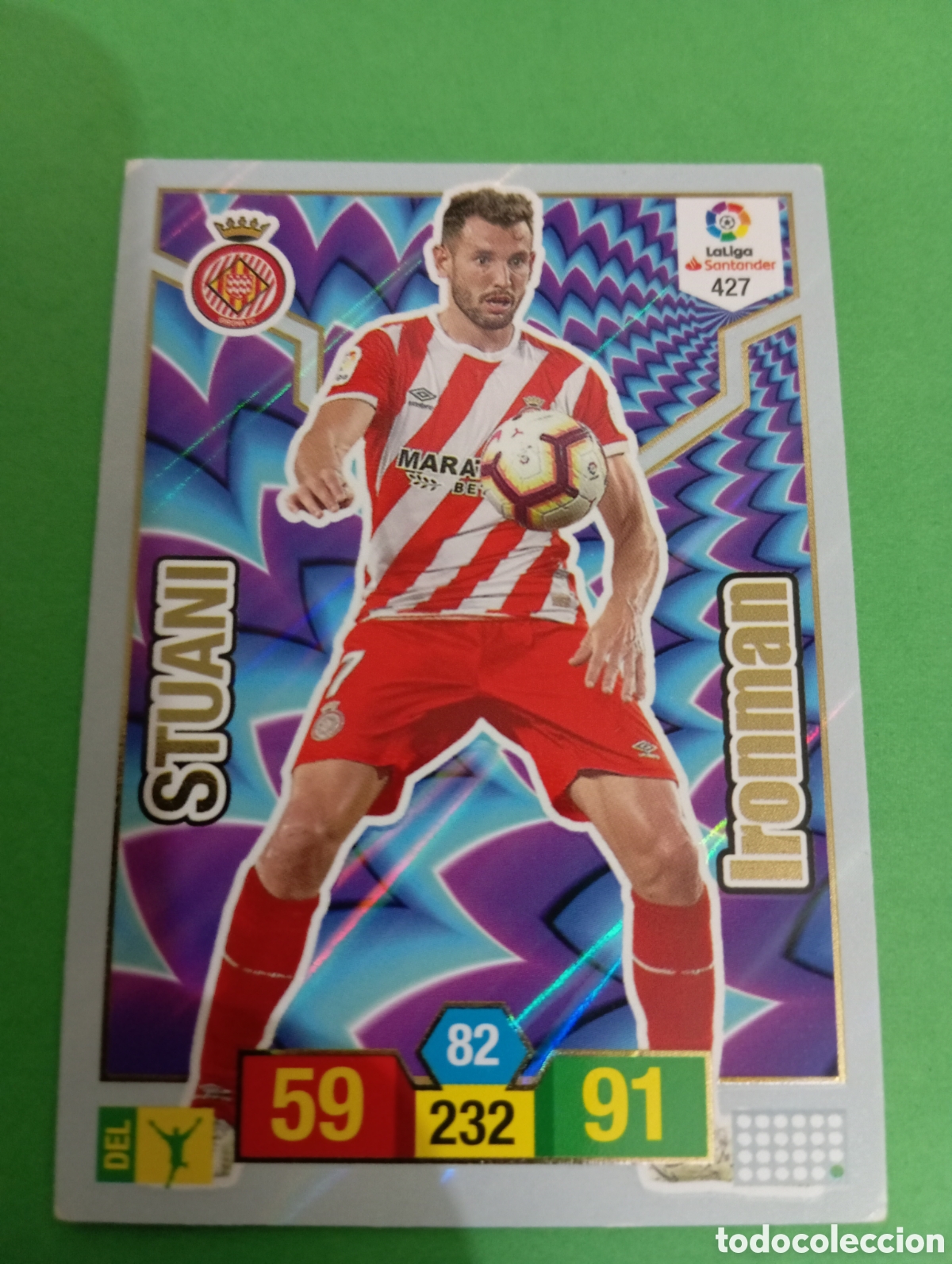 Trading cards: Stuani Girona IRONMAN n&deg;427 / PANINI ADRENALYN XL LA LIGA 2018/2019