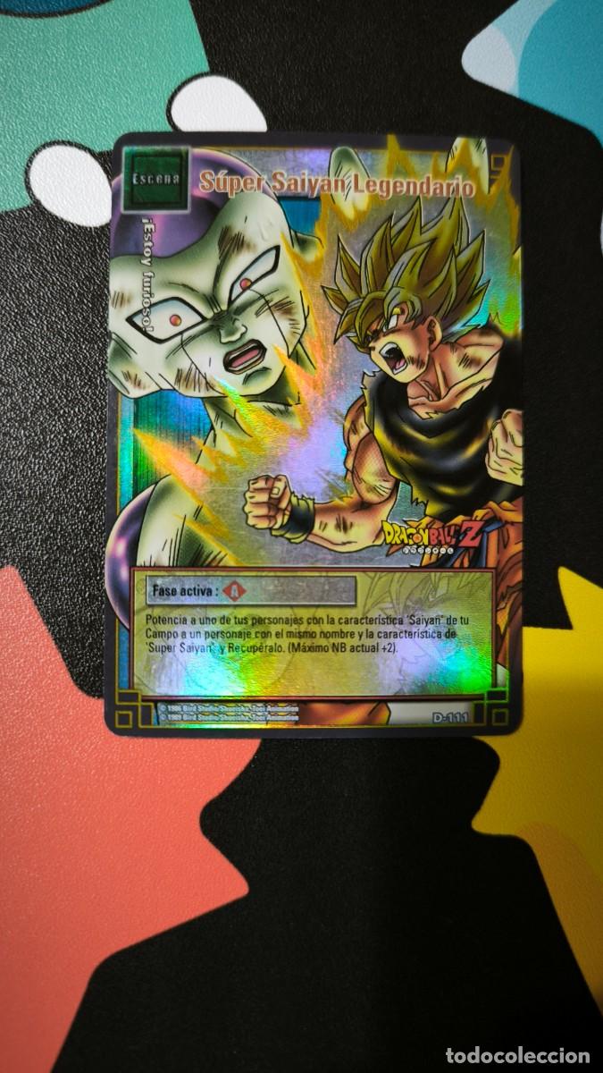 Trading cards: Carta Dragon Ball JCC D-111 S&uacute;per Saiyan Legendario