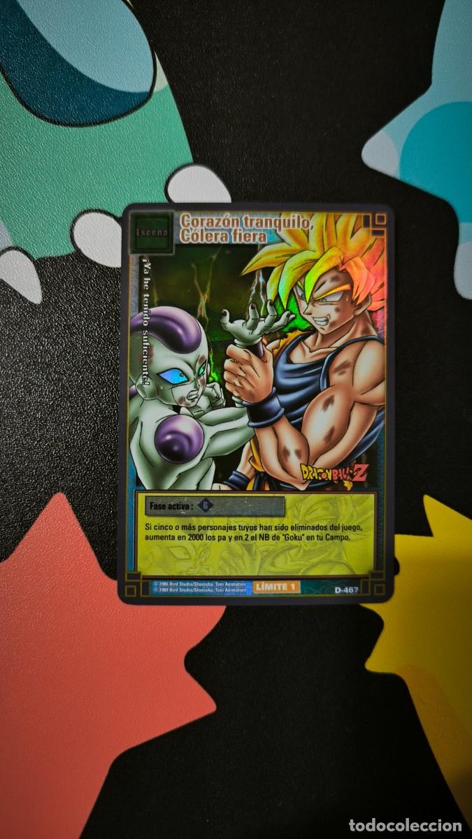 Trading cards: Carta Dragon Ball JCC D-467 Coraz&oacute;n tranquilo