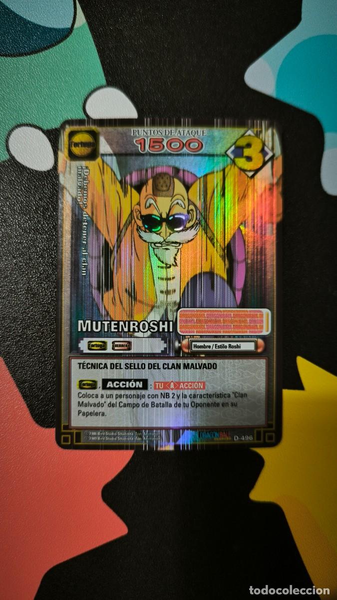 Trading cards: Carta de Dragon Ball Z JCC D-496 Mutenroshi