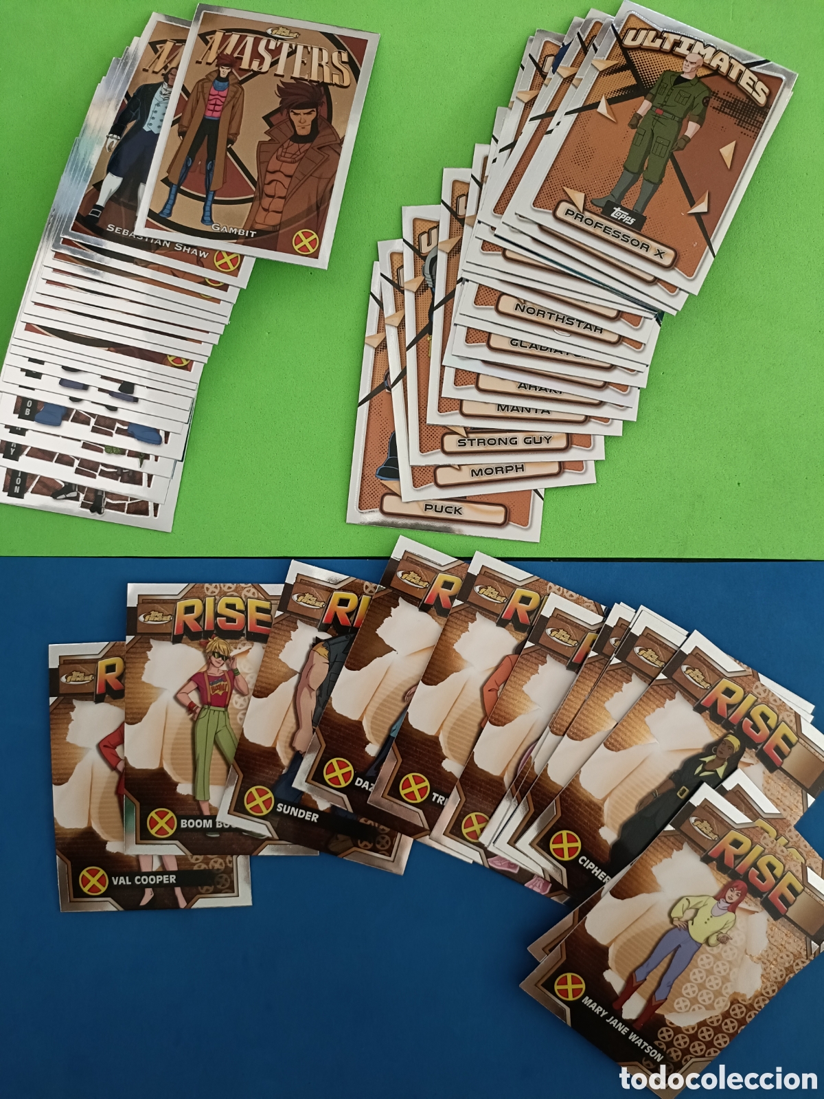 Trading cards: Topps Finest Marvel Studios X-Men '97 2025 - 50 base Cards - completo