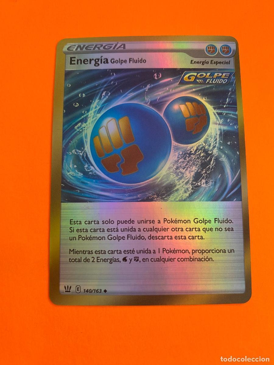 Trading cards: Carta pokemon Energia Golpe fluido