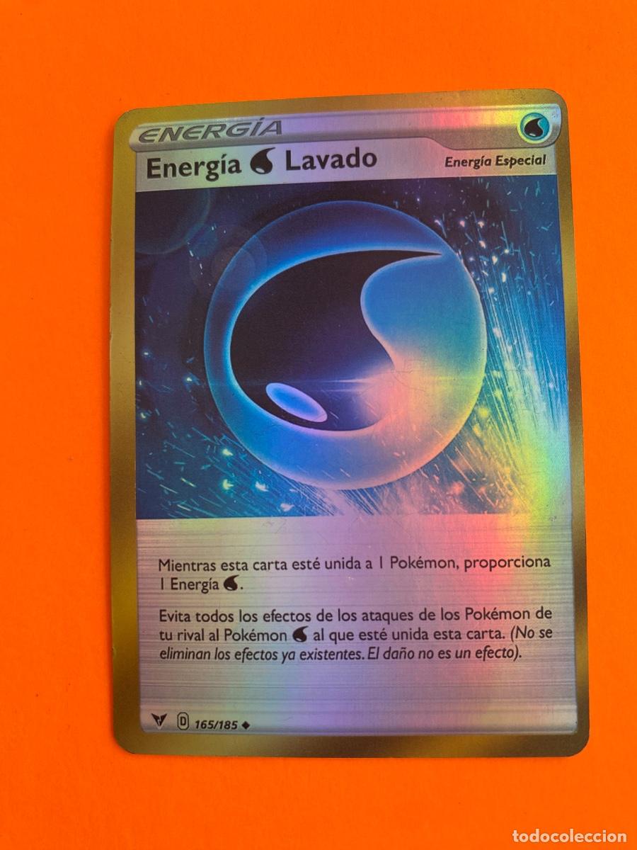 Trading cards: Carta pokemon Energia Lavado