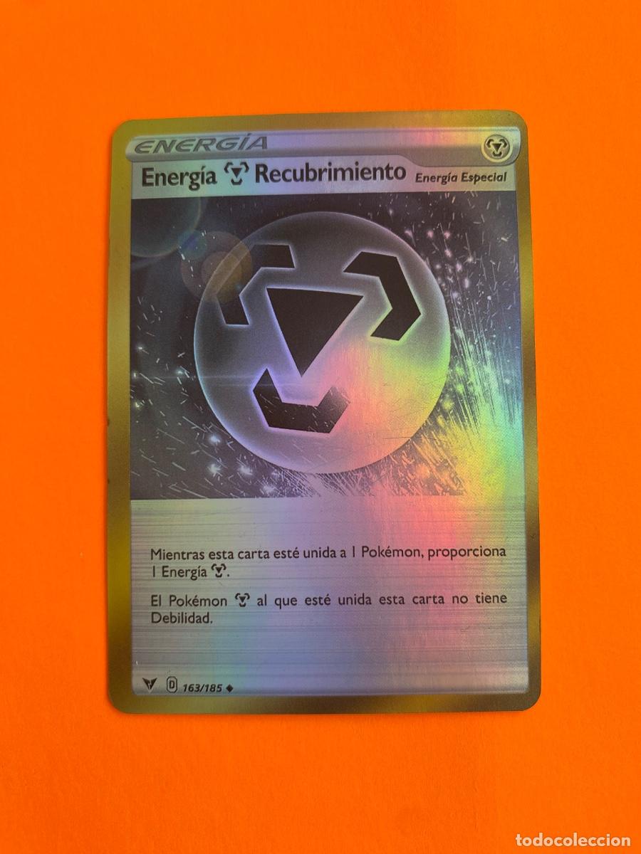 Trading cards: Carta pokemon Energia Recubrimiento