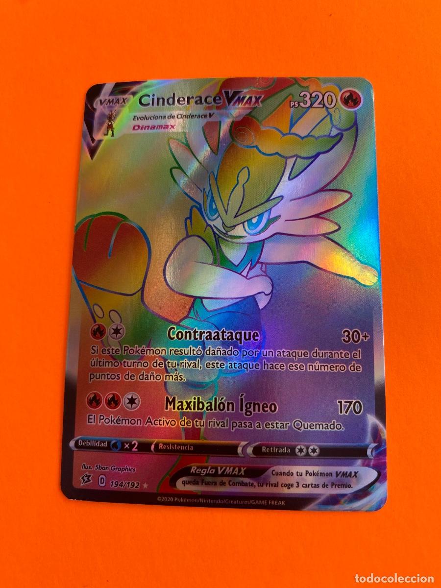 Trading cards: Carta pokemon VMAX Cinderace