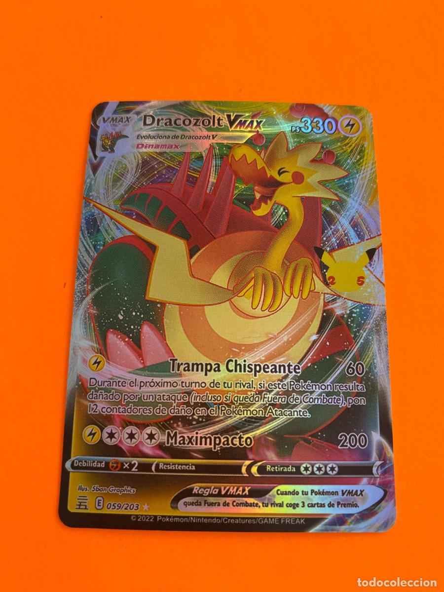 Trading cards: Carta pokemon VMAX Dracozolt