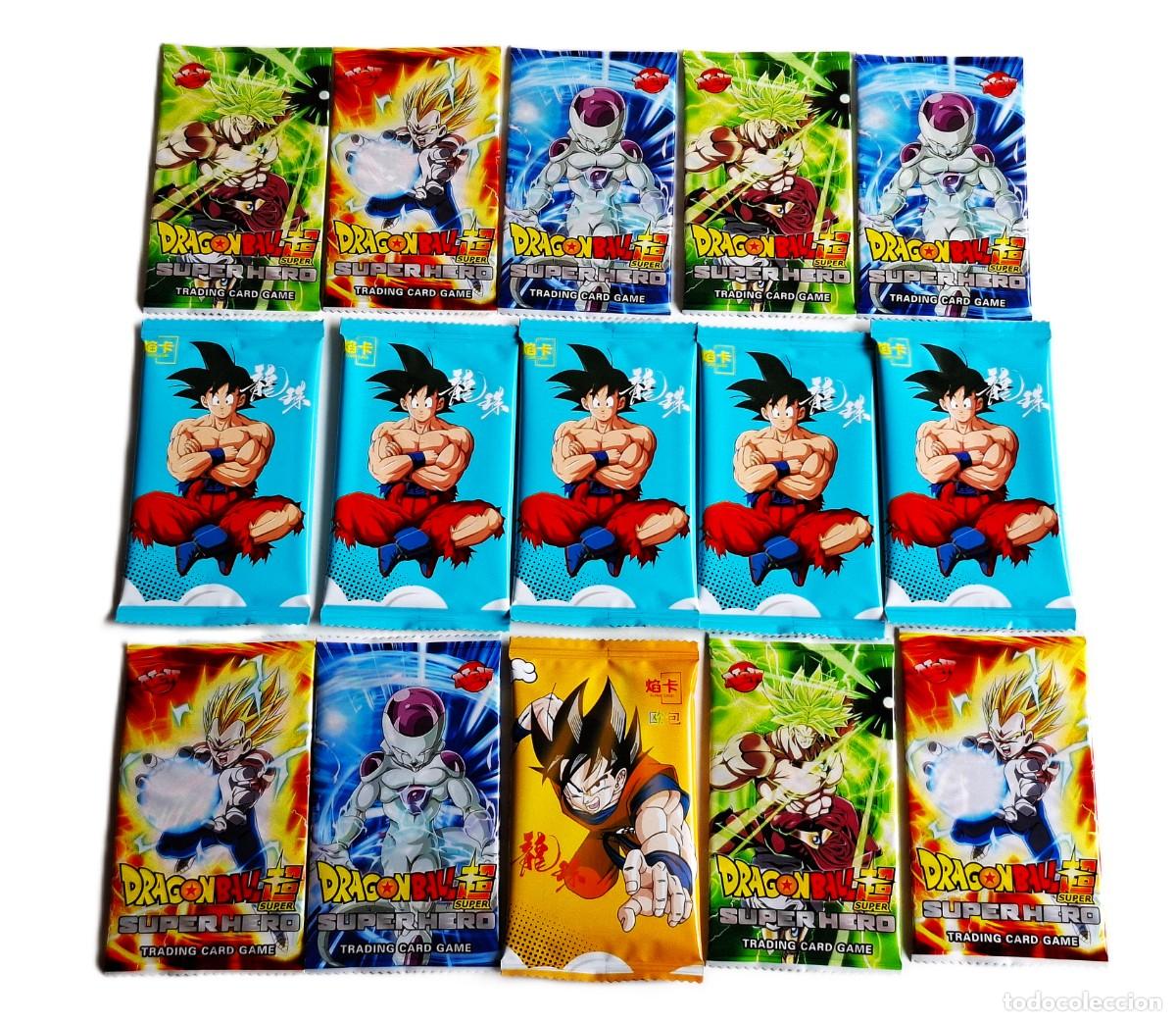 Cartes &agrave; &Eacute;changer: DRAGON BALL Z LOTE DE 15 SOBRES DE TARJETAS NUEVOS Y ENTEROS SIN ABRIR