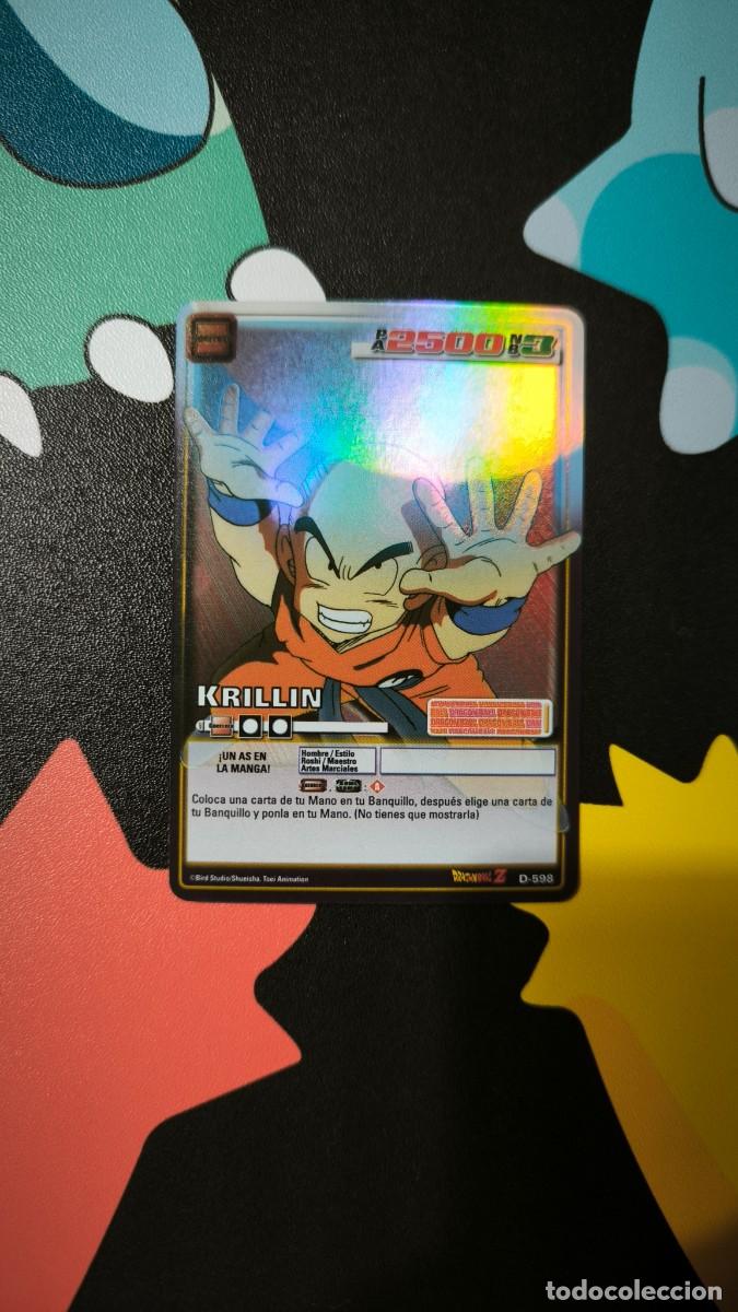 Trading cards: Carta de Dragon Ball Z JCC D-598 Krillin