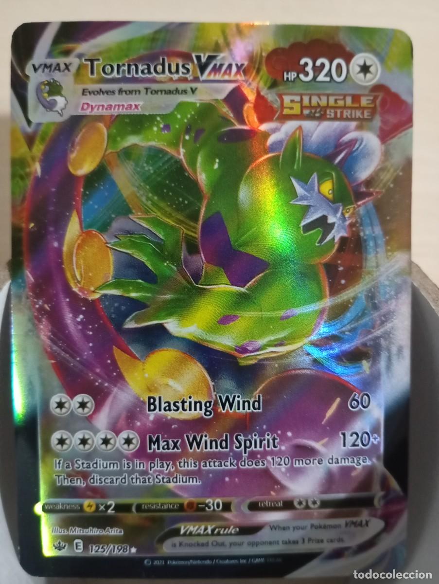 Trading cards: Carta Pok&eacute;mon Tornadus VMAX Holo Proxy