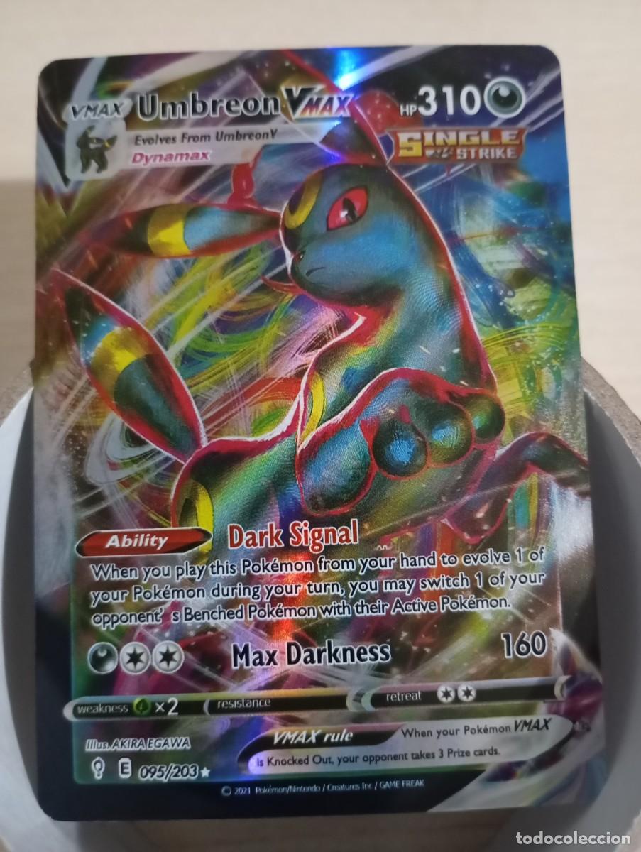 Trading cards: Carta Pok&eacute;mon Umbreon VMAX Holo Proxy