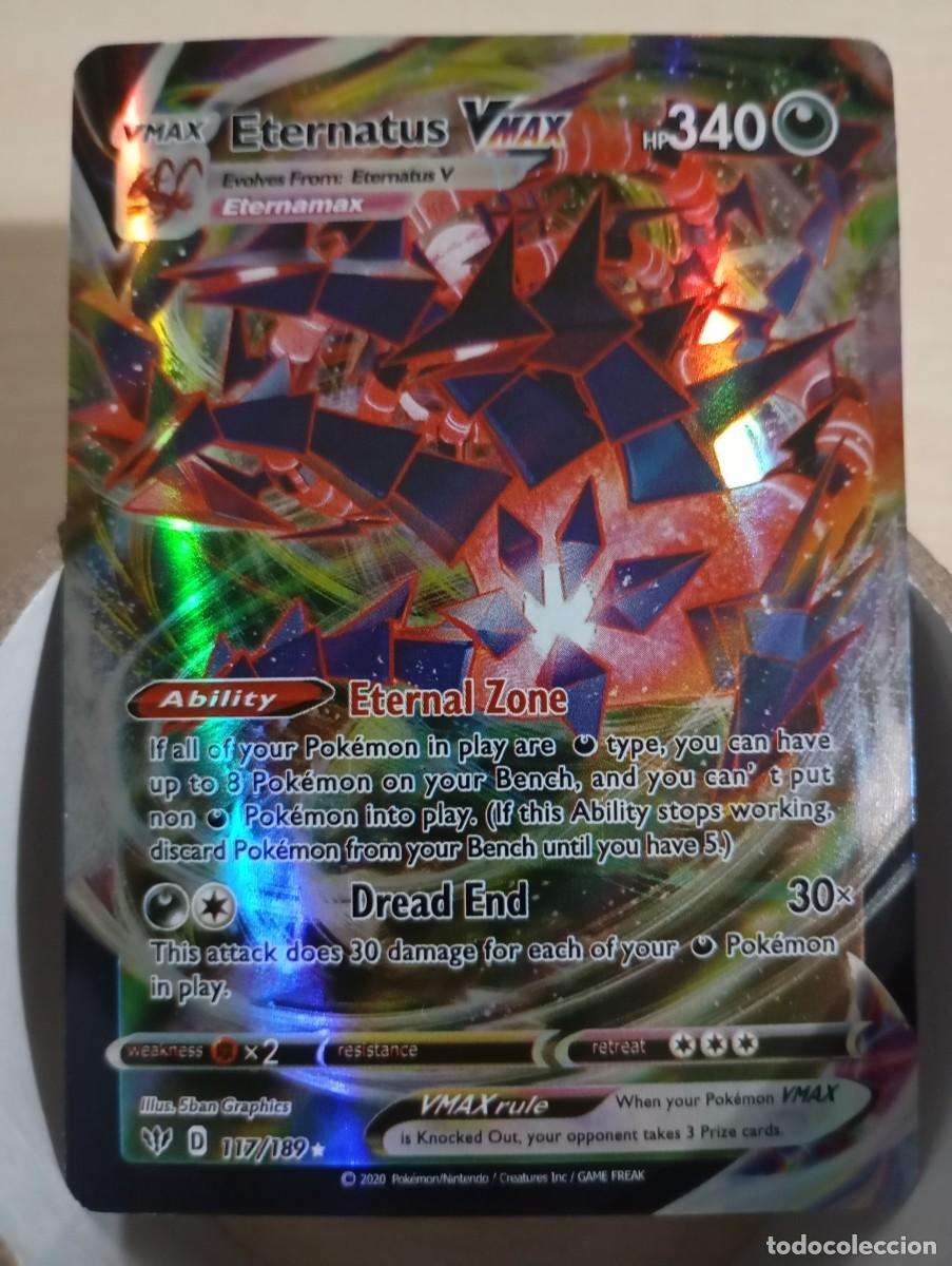 Trading cards: Carta Pok&eacute;mon Eternatus VMAX Holo Proxy