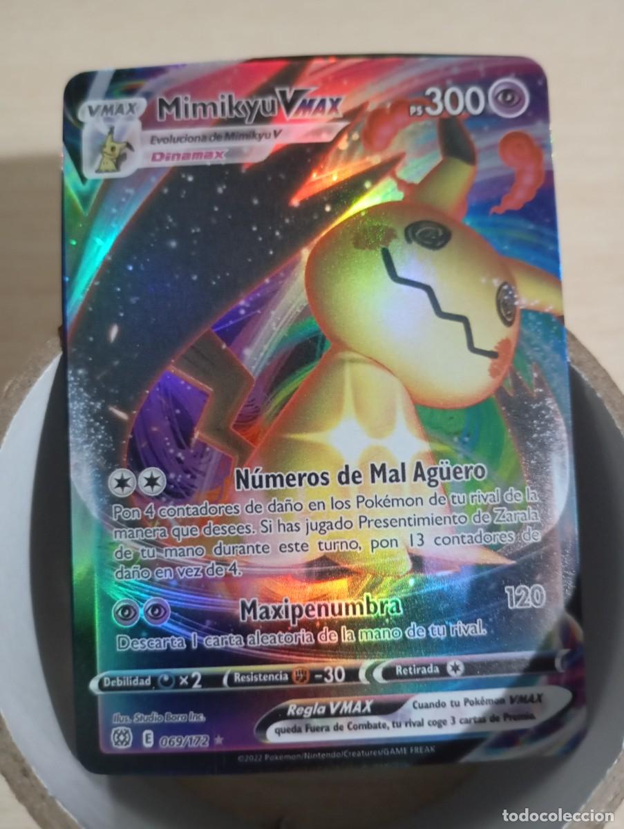 Trading cards: Carta Pok&eacute;mon Mimikyu VMAX Holo Proxy
