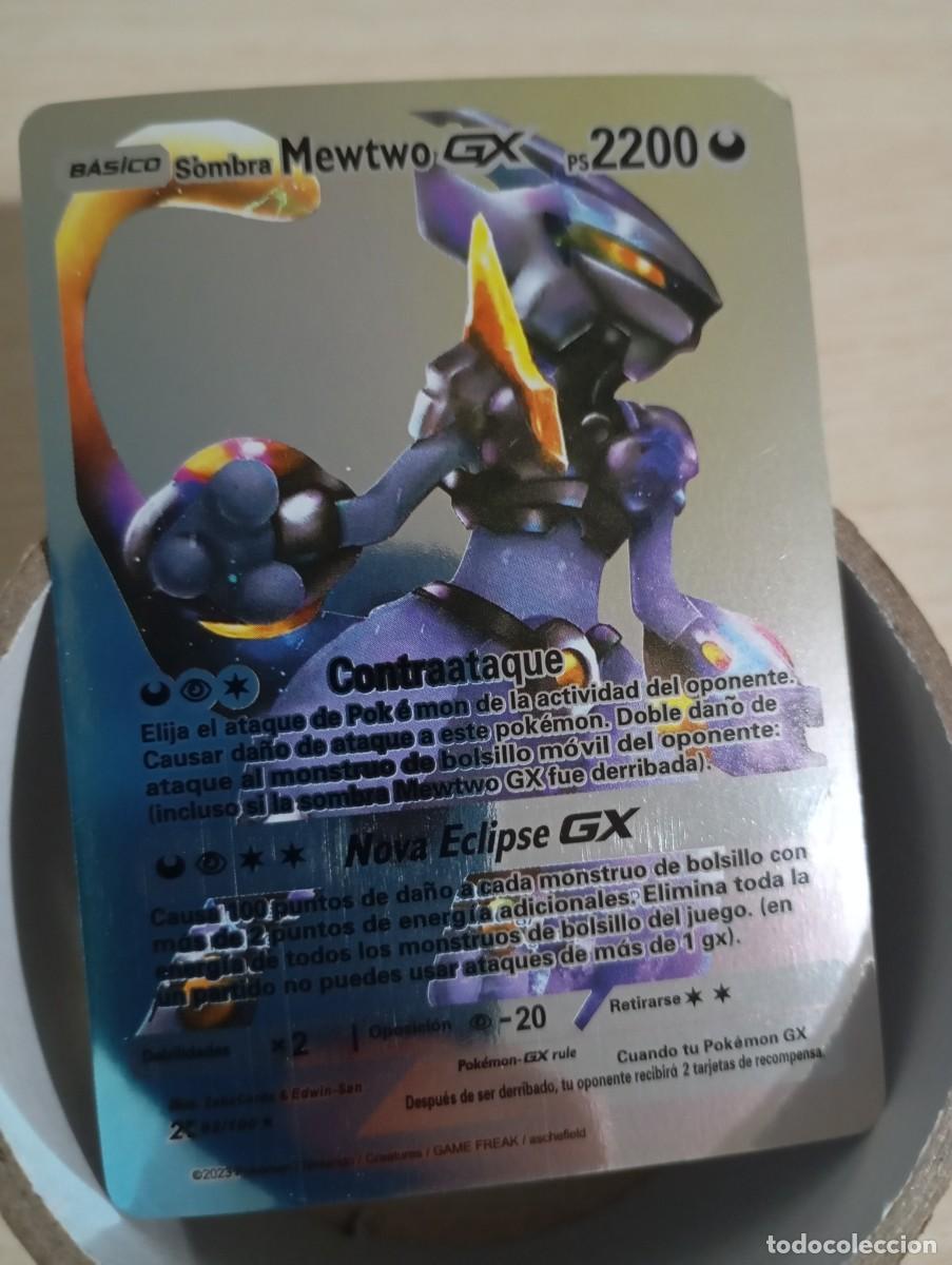 Trading cards: Carta Pok&eacute;mon Mewtwo GX Proxy