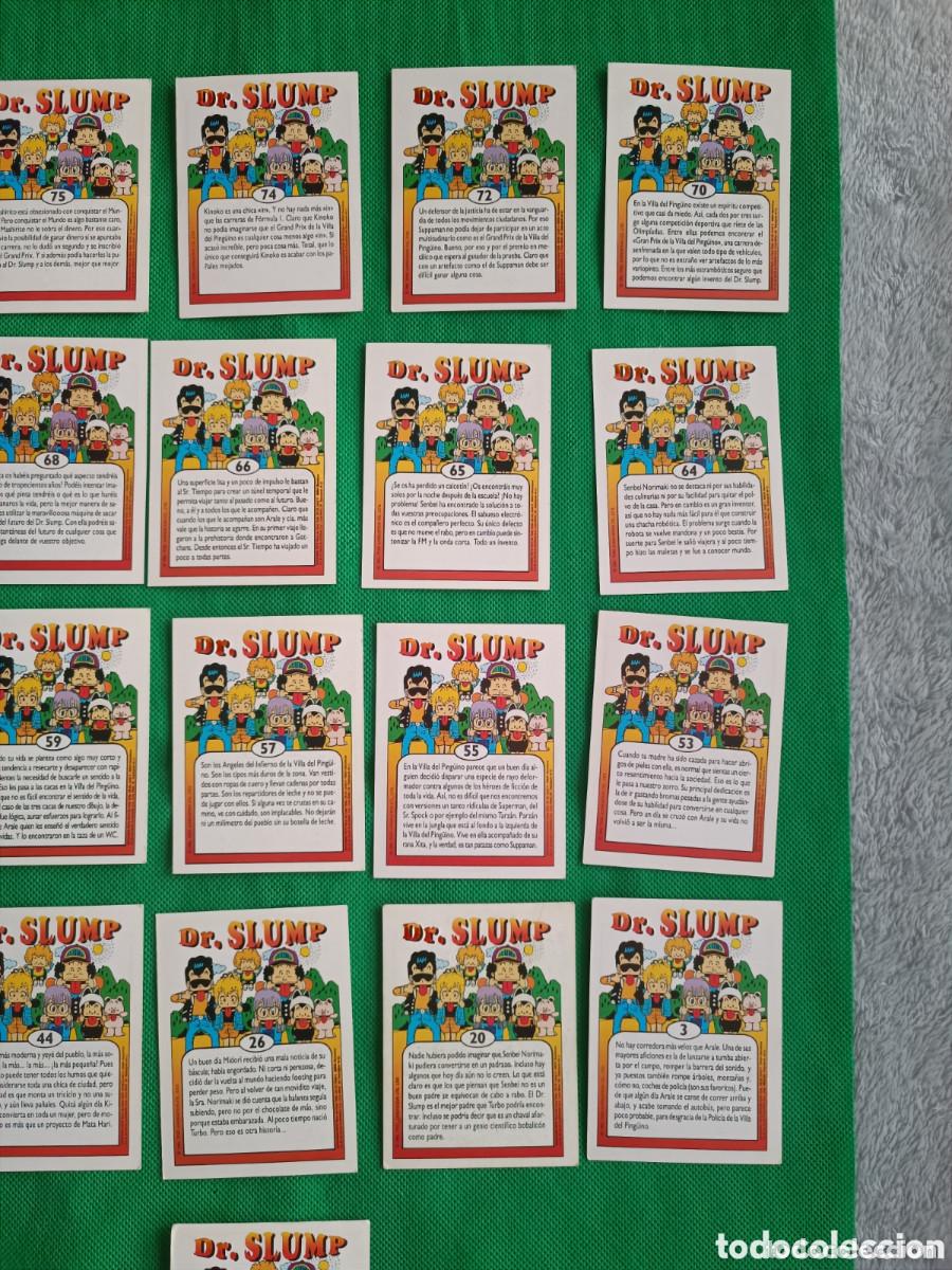 Trading cards: Lote de Cromos Dr. slump Ediciones Este 1992 - Foto 7