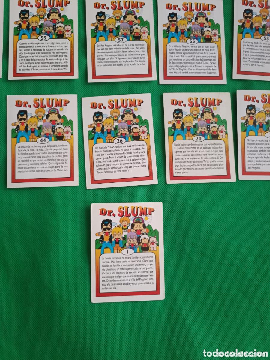 Trading cards: Lote de Cromos Dr. slump Ediciones Este 1992 - Foto 8