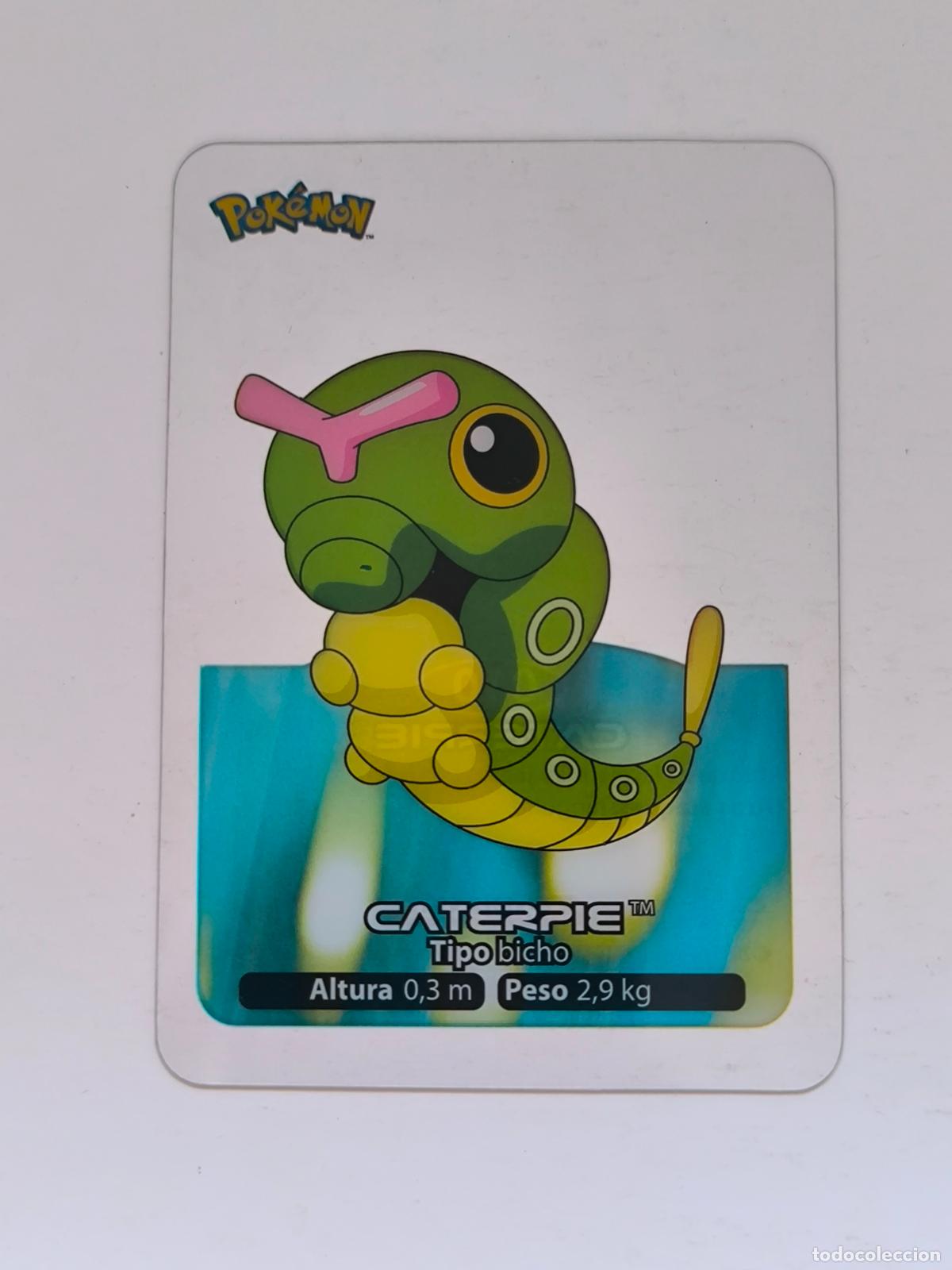 Trading cards: POKEMON LAMINCARDS - N&ordm; 010 / 10 CATERPIE - CARD / CARTA - EDIBAS 2005 - ESPA&Ntilde;OL (Z7A3)